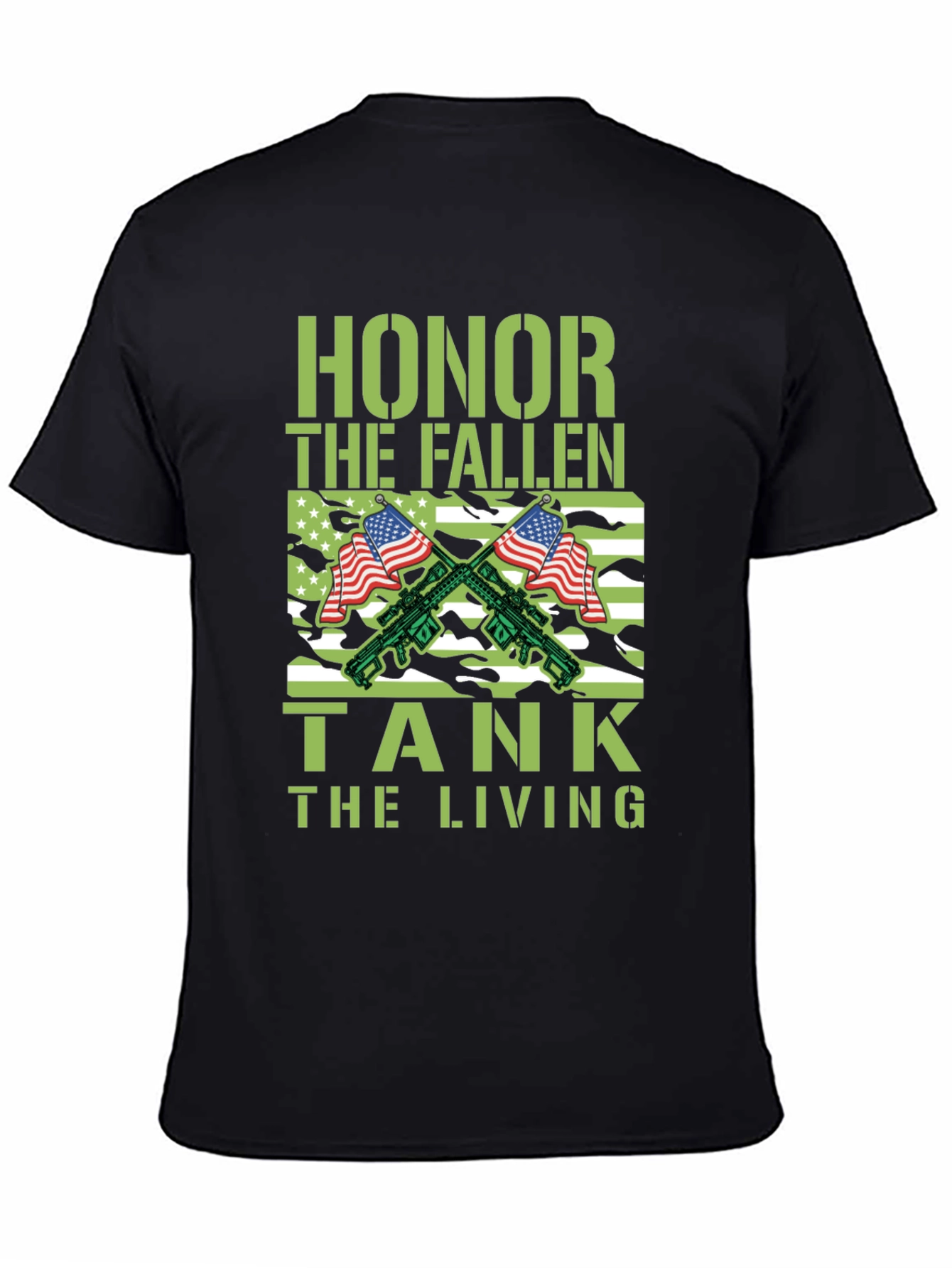Honor The Fallen Tank The Living T-Shirt