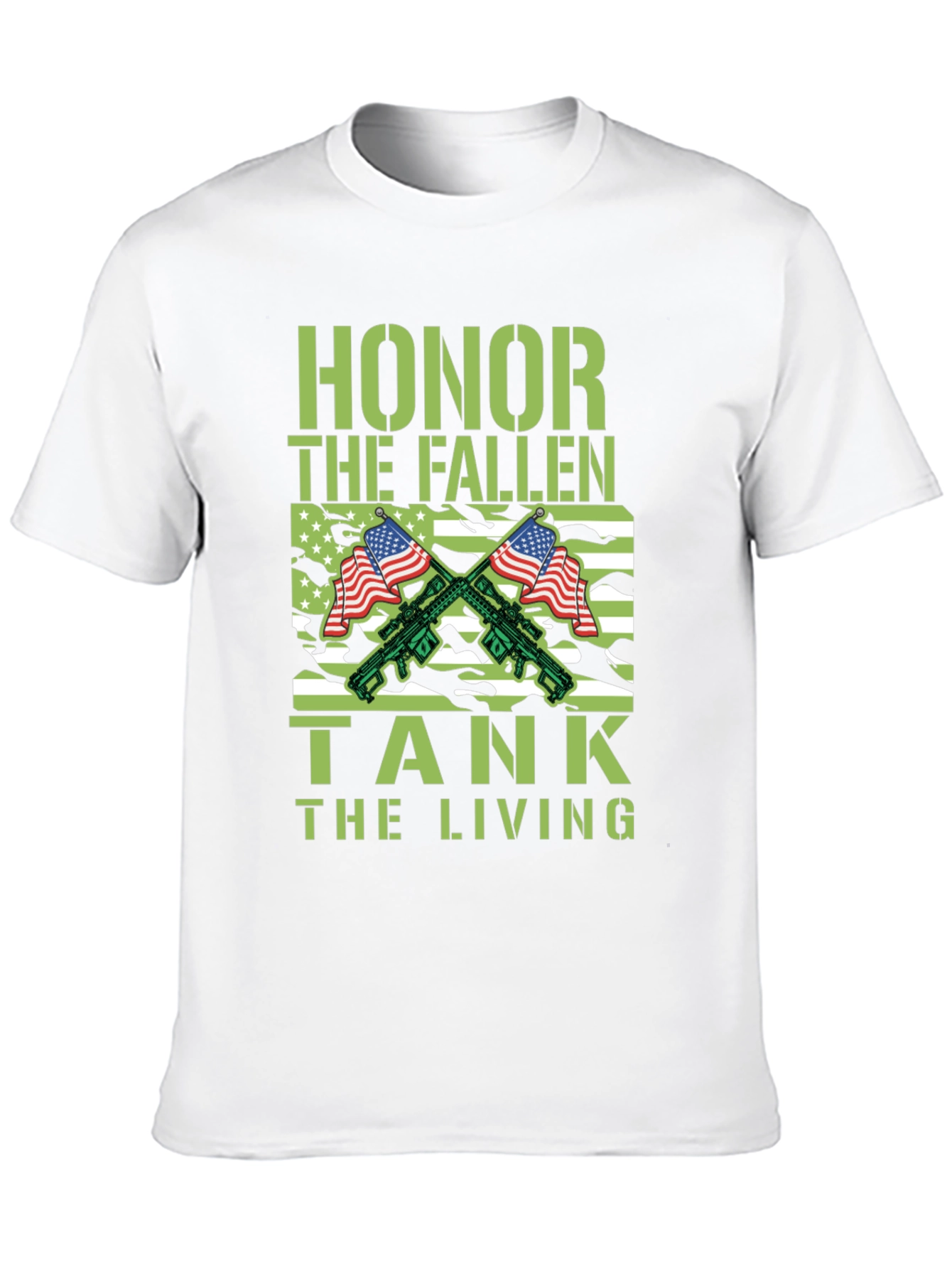 Honor The Fallen Tank The Living T-Shirt