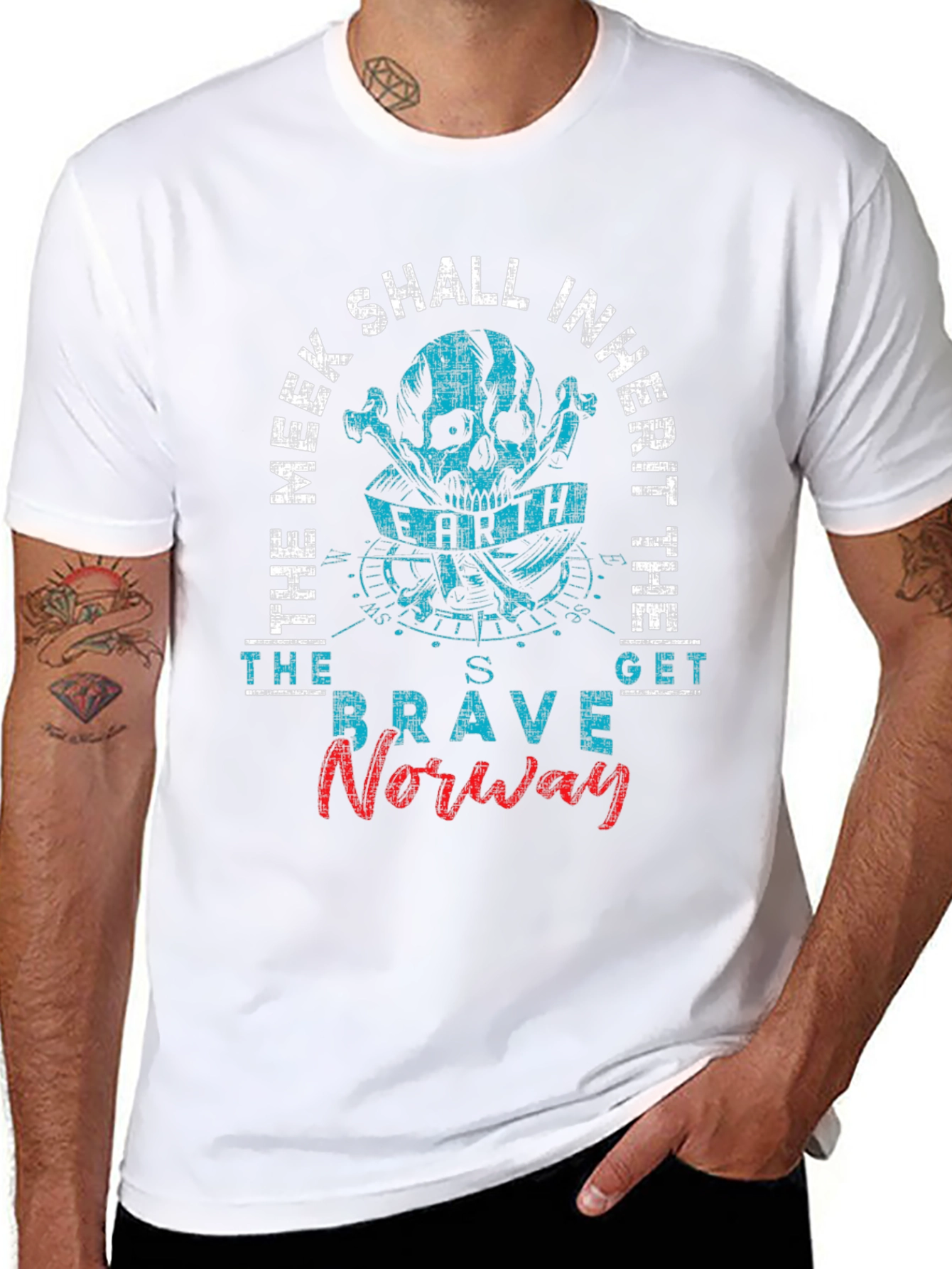 The Meek Shall Inherit Pirate T-Shirt