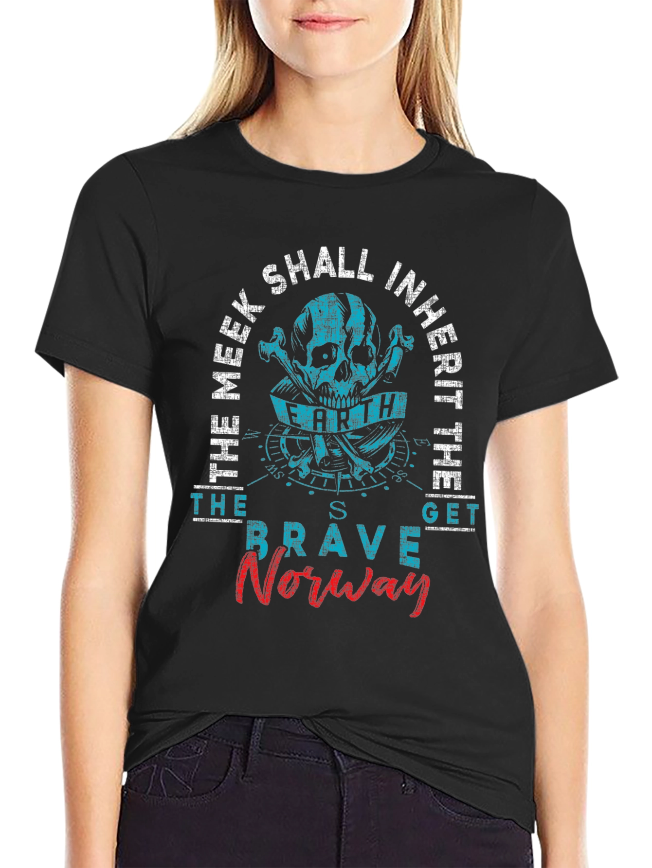The Meek Shall Inherit Pirate T-Shirt