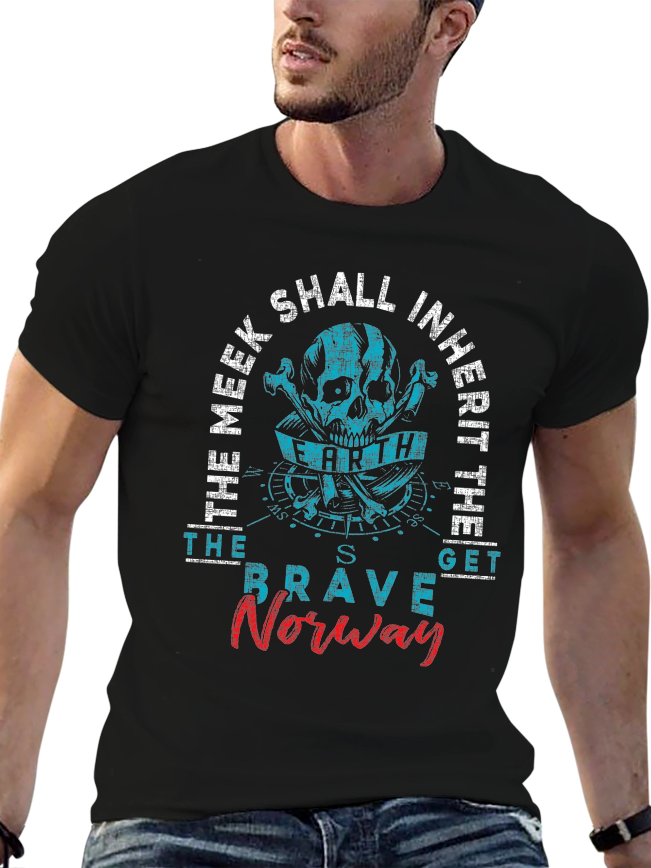 The Meek Shall Inherit Pirate T-Shirt