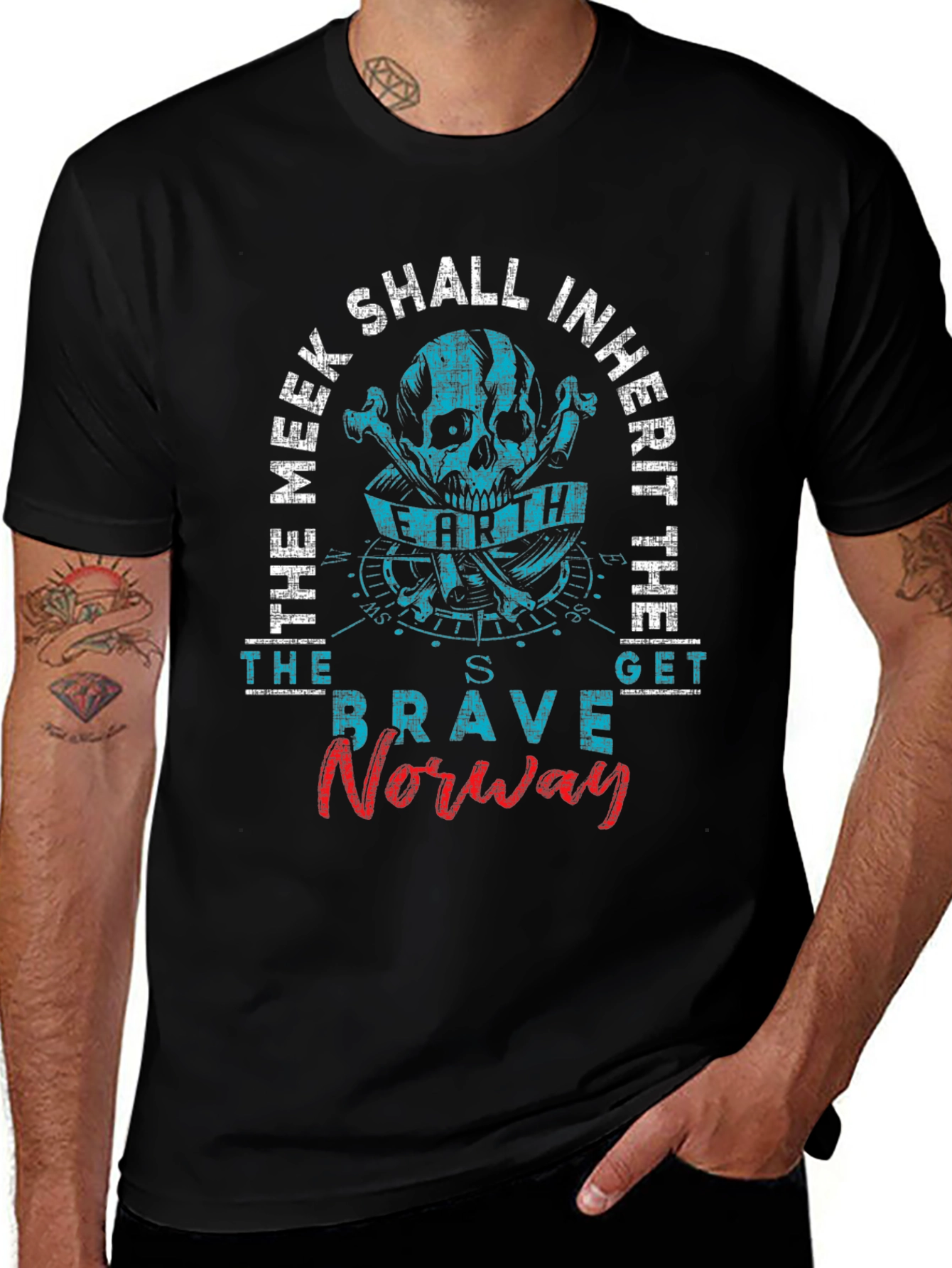 The Meek Shall Inherit Pirate T-Shirt