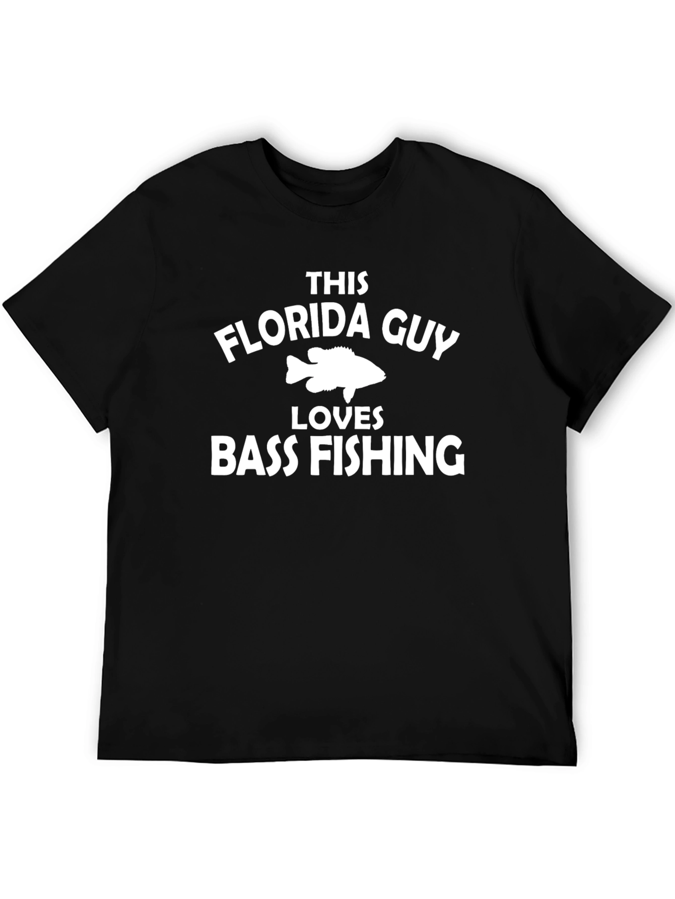 Florida Guy Loves Bass Fishing T-Shirt