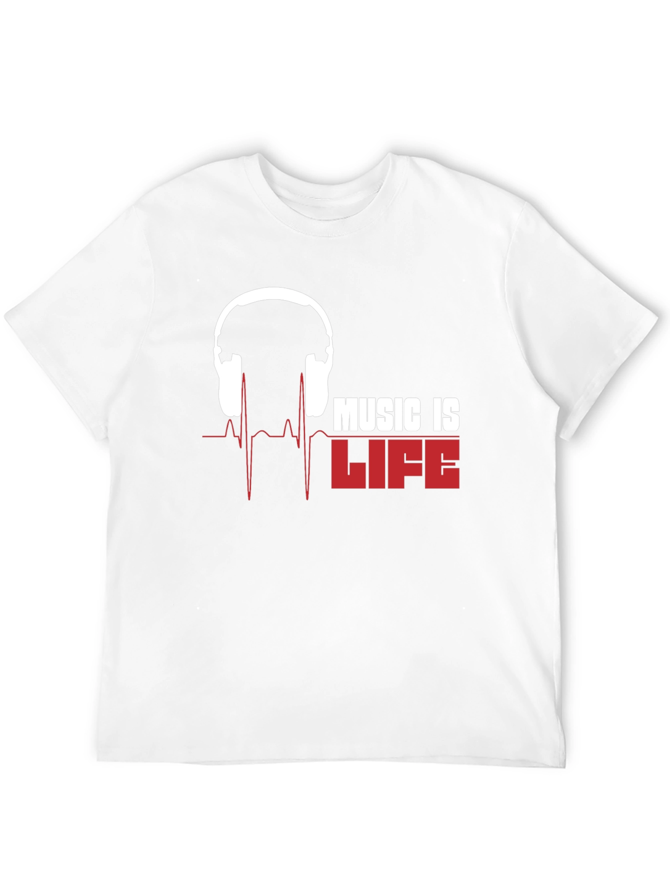 Music is Life T-Shirt - Stylish Graphic Tee