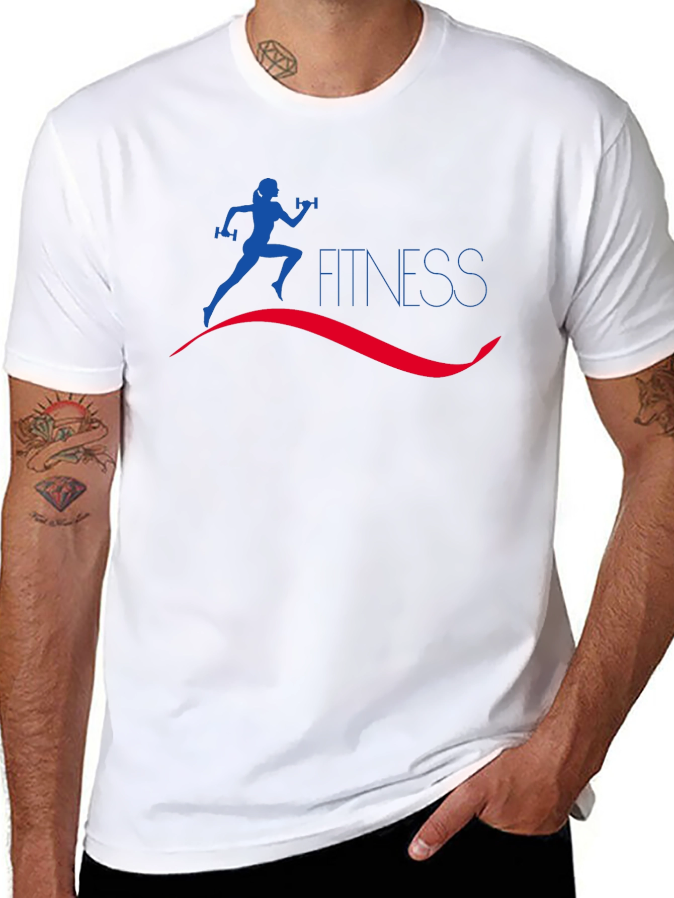 Fitness Graphic Tee - Workout Shirt