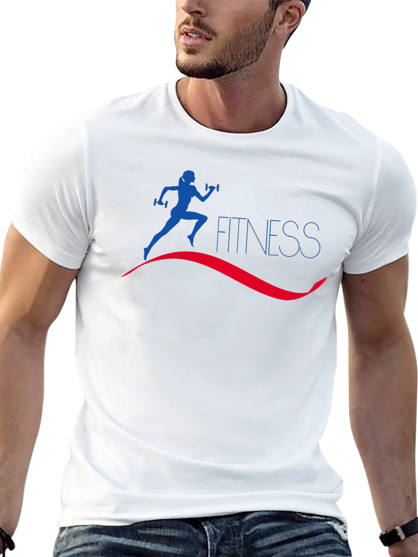 Fitness Graphic Tee - Workout Shirt