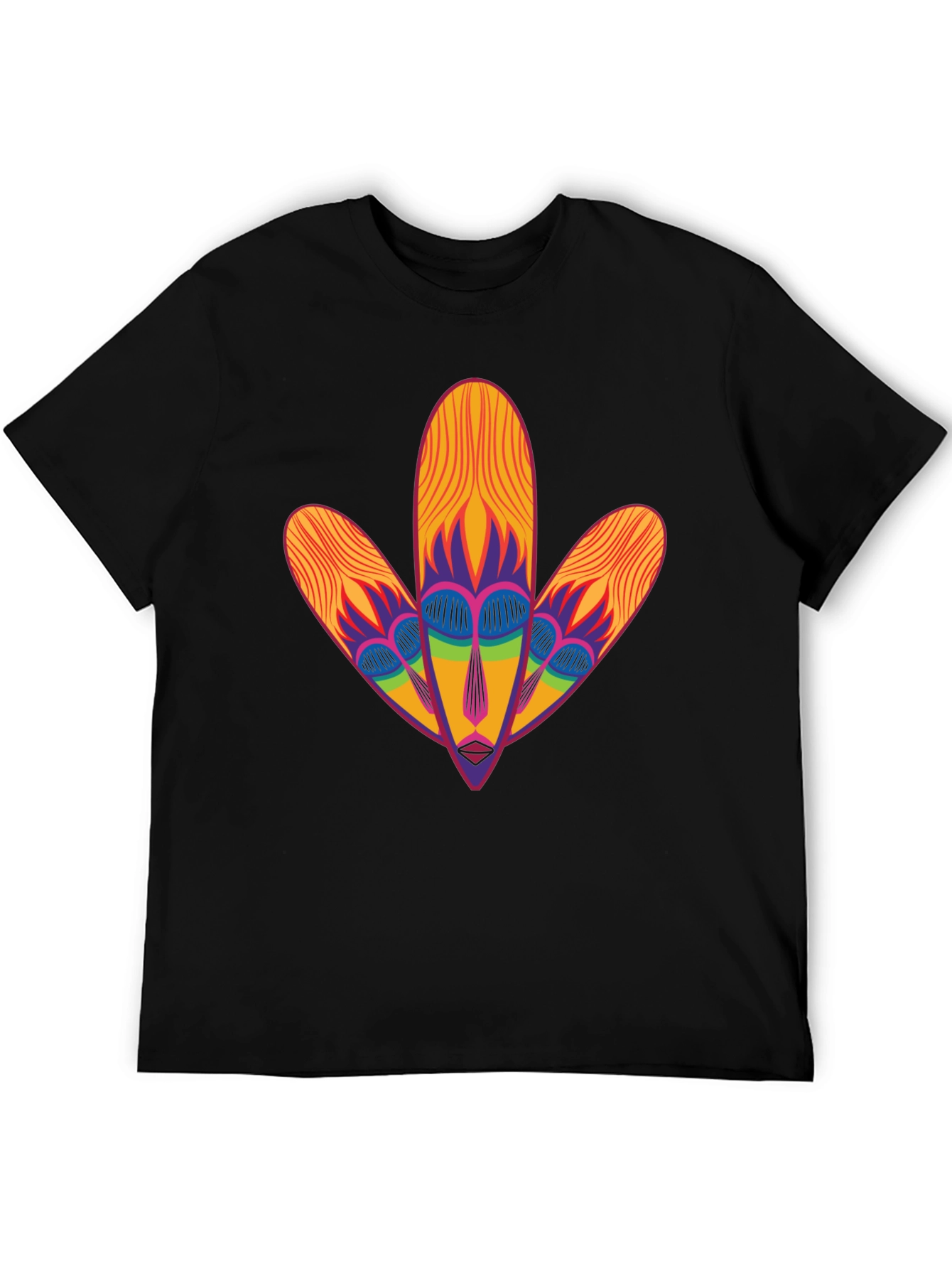 Abstract Floral Tee - Modern Graphic Design