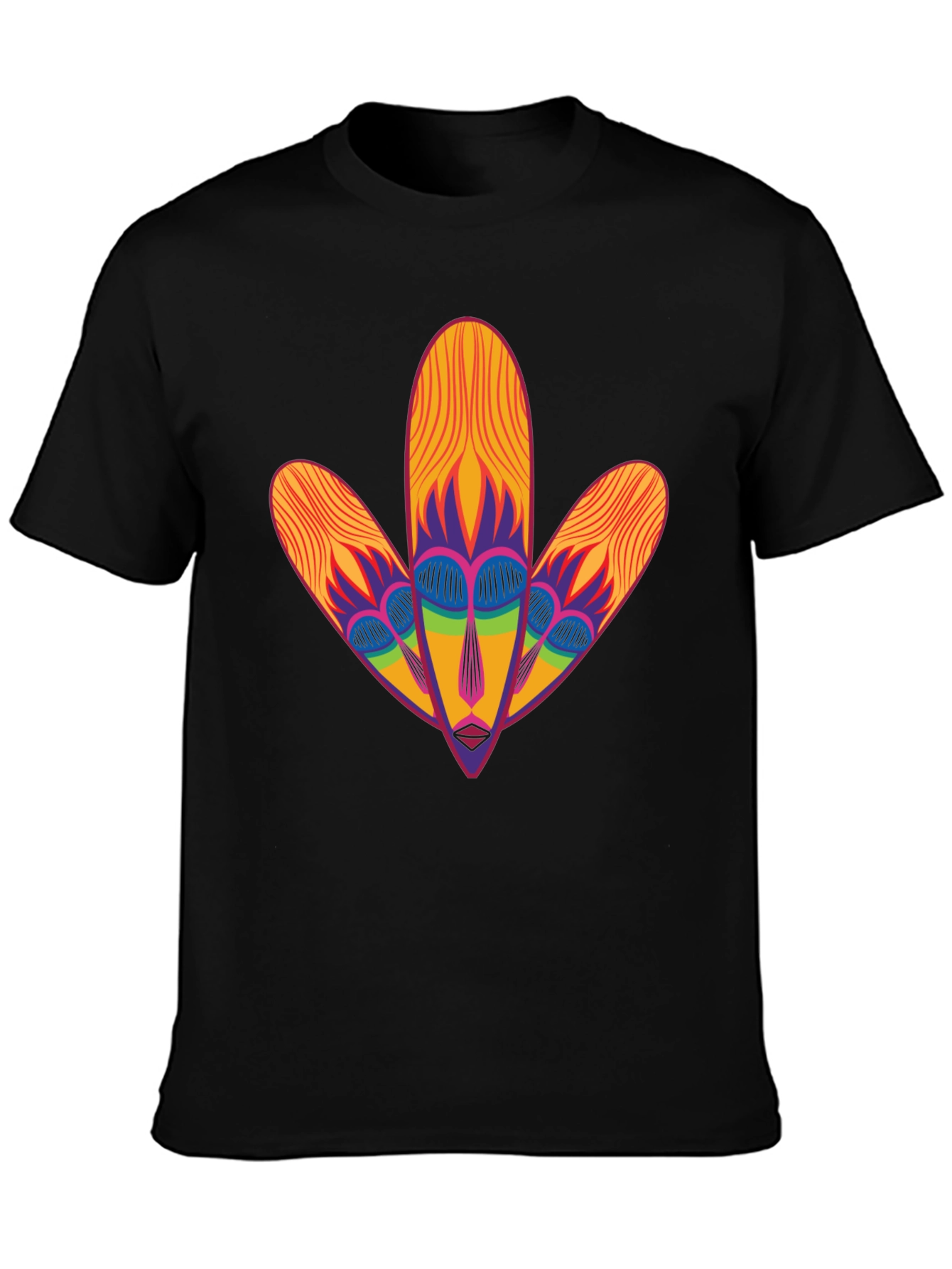 Abstract Floral Tee - Modern Graphic Design