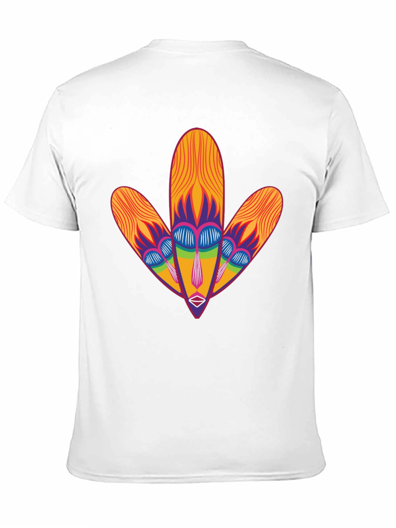 Abstract Floral Tee - Modern Graphic Design