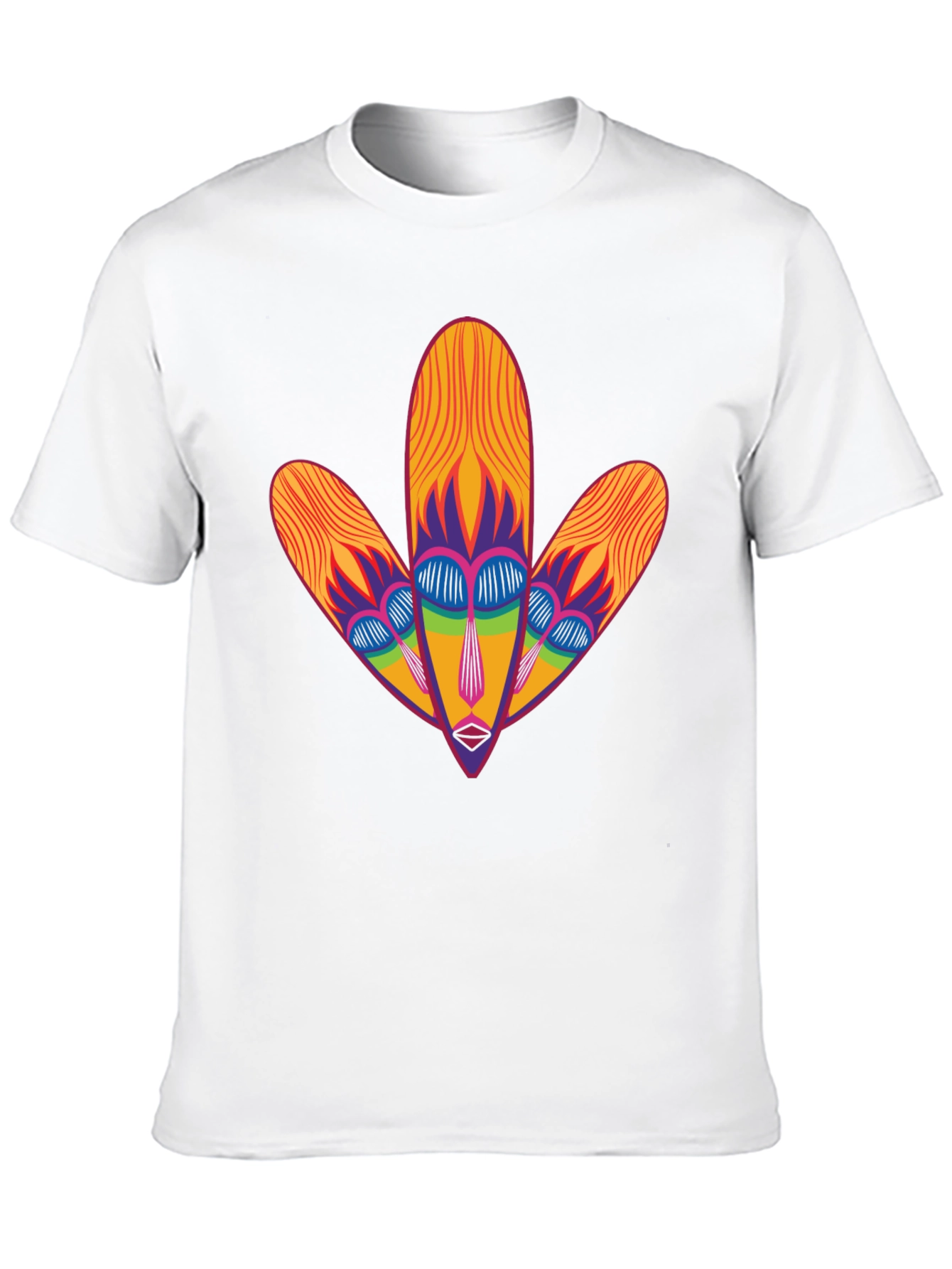 Abstract Floral Tee - Modern Graphic Design