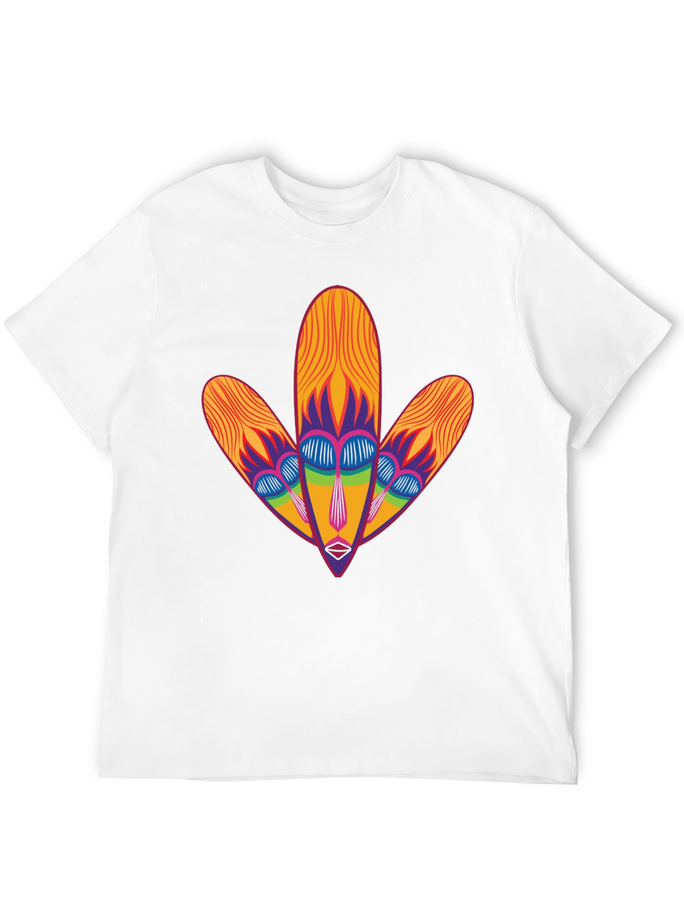 Abstract Floral Tee - Modern Graphic Design