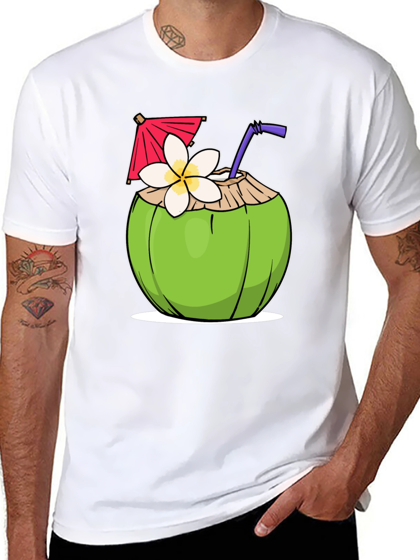 Coconut Cocktail Graphic Tee