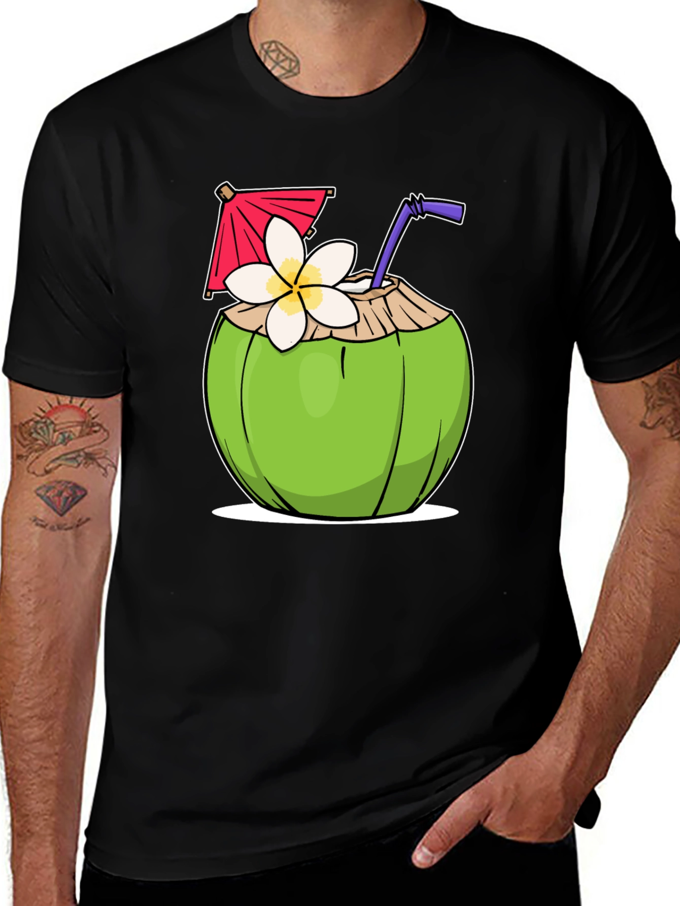 Coconut Cocktail Graphic Tee