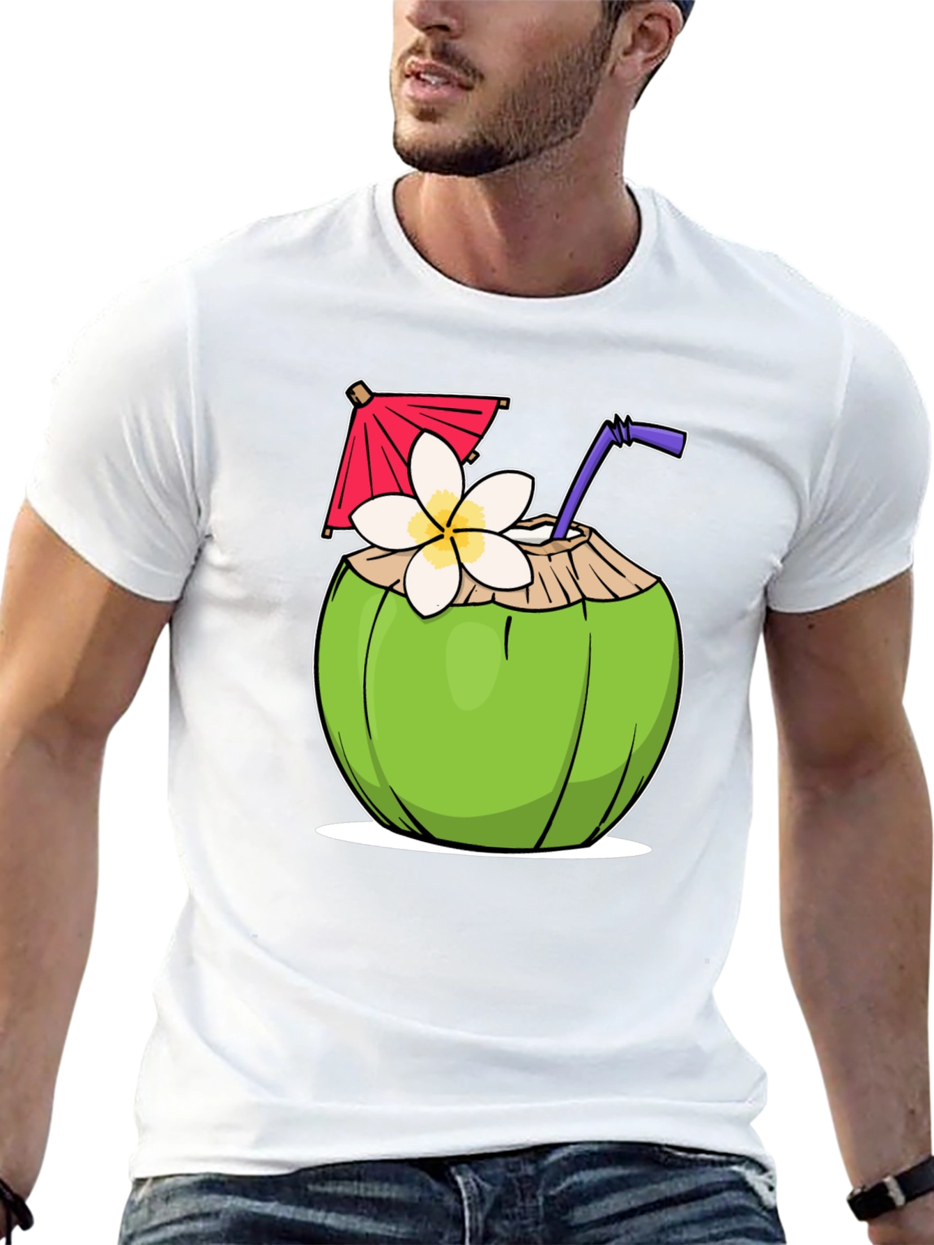 Coconut Cocktail Graphic Tee