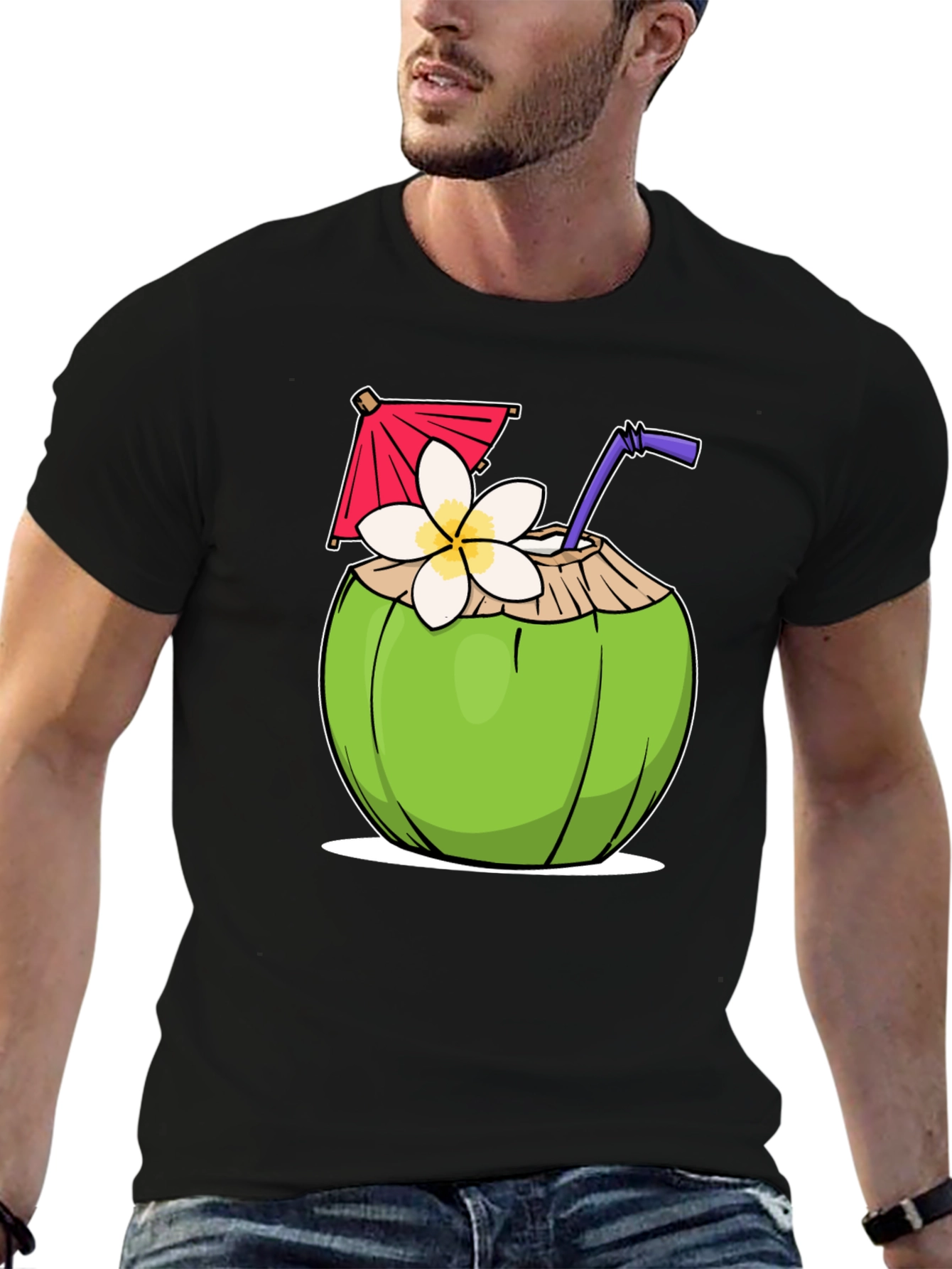 Coconut Cocktail Graphic Tee