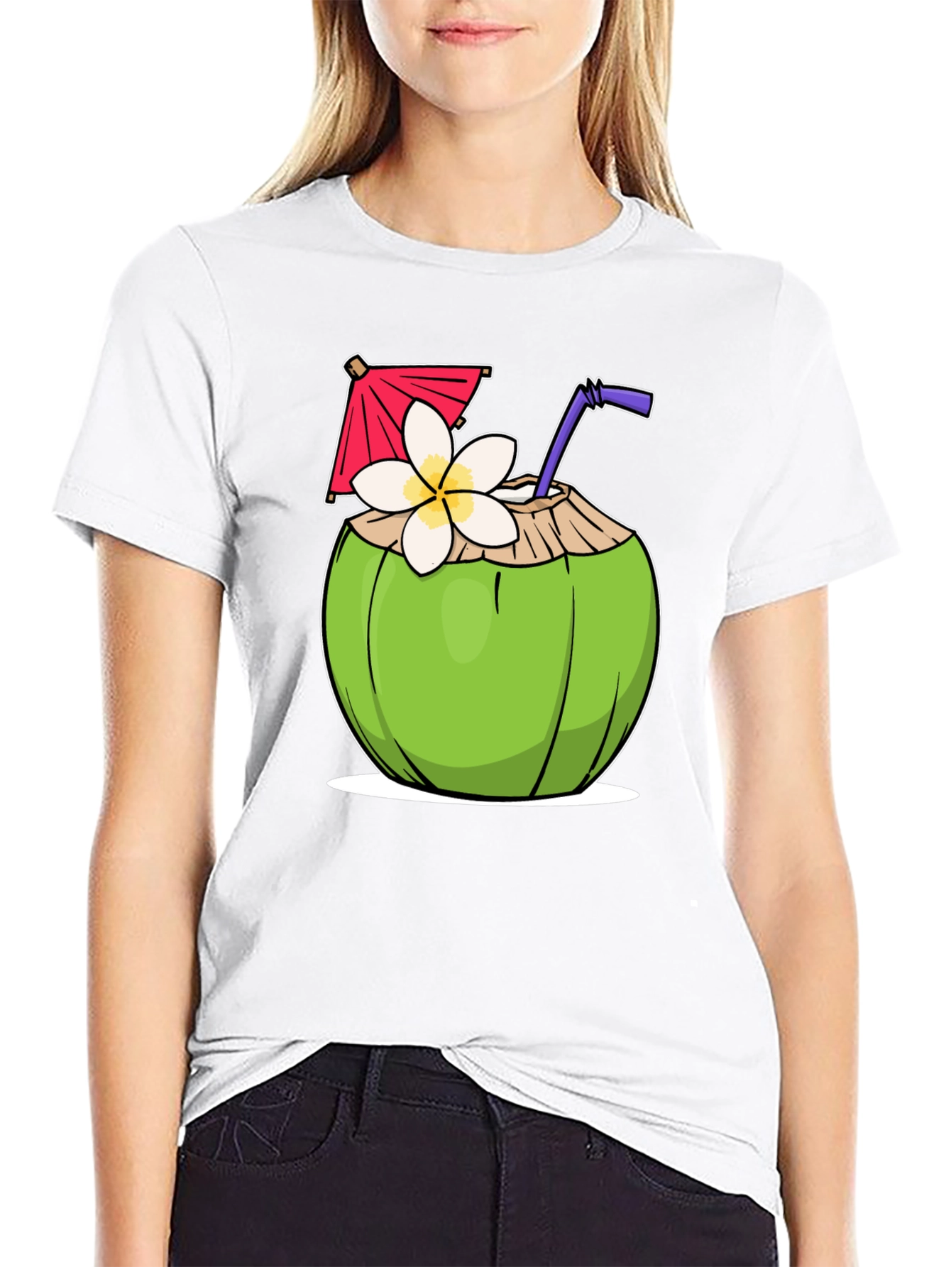 Coconut Cocktail Graphic Tee