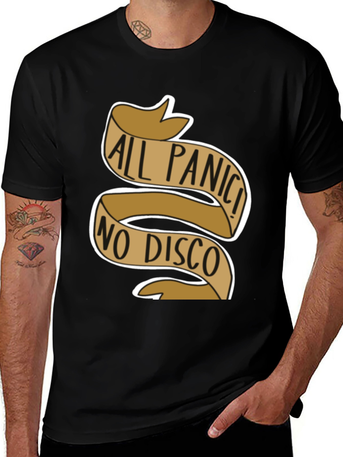 All Panic No Disco Graphic T-Shirt