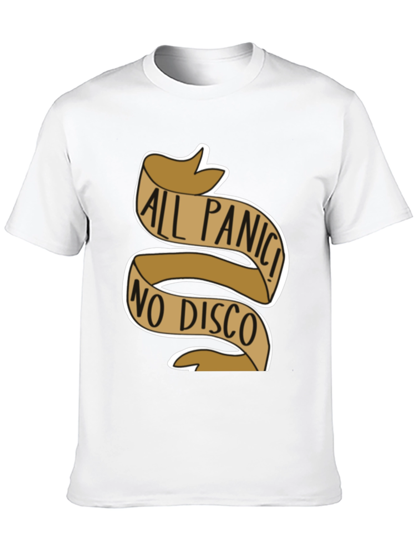 All Panic No Disco Graphic T-Shirt