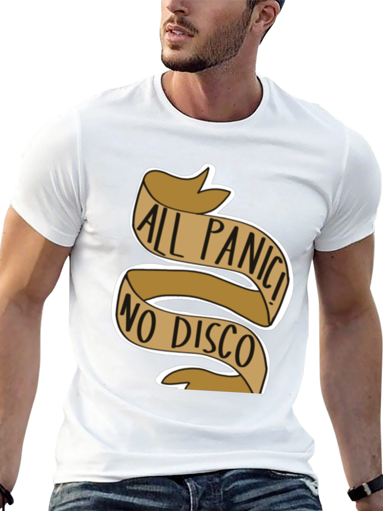 All Panic No Disco Graphic T-Shirt