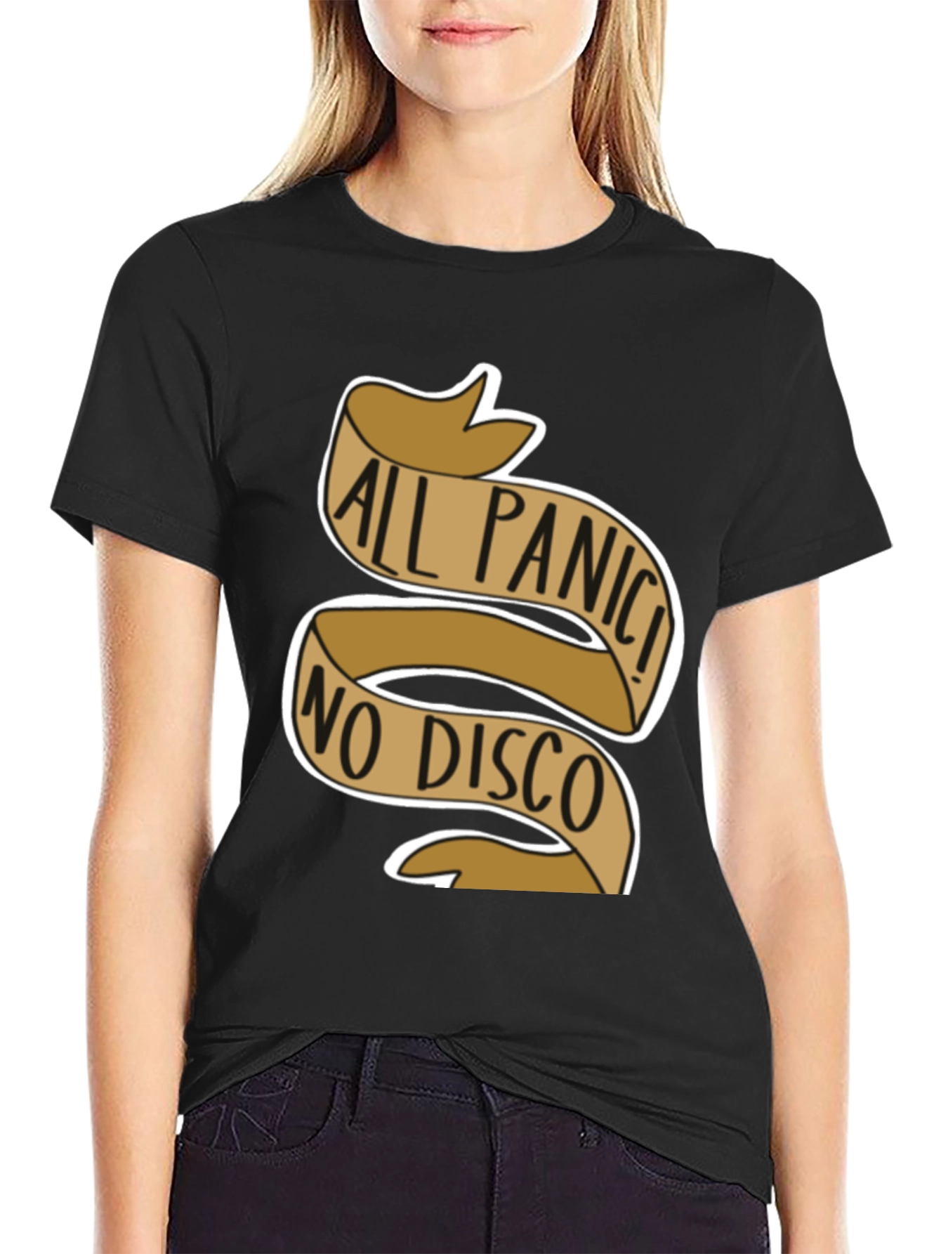 All Panic No Disco Graphic T-Shirt
