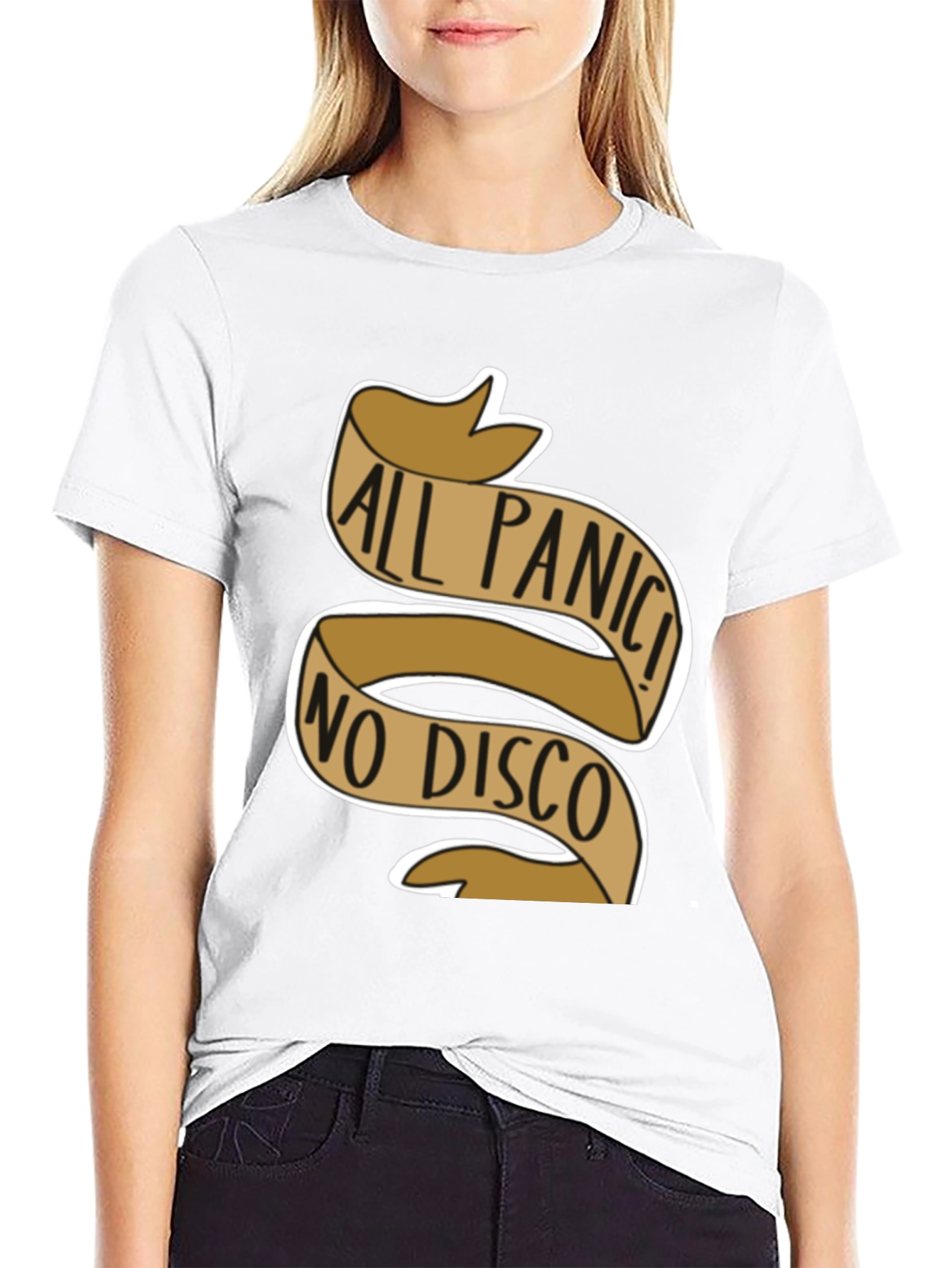 All Panic No Disco Graphic T-Shirt