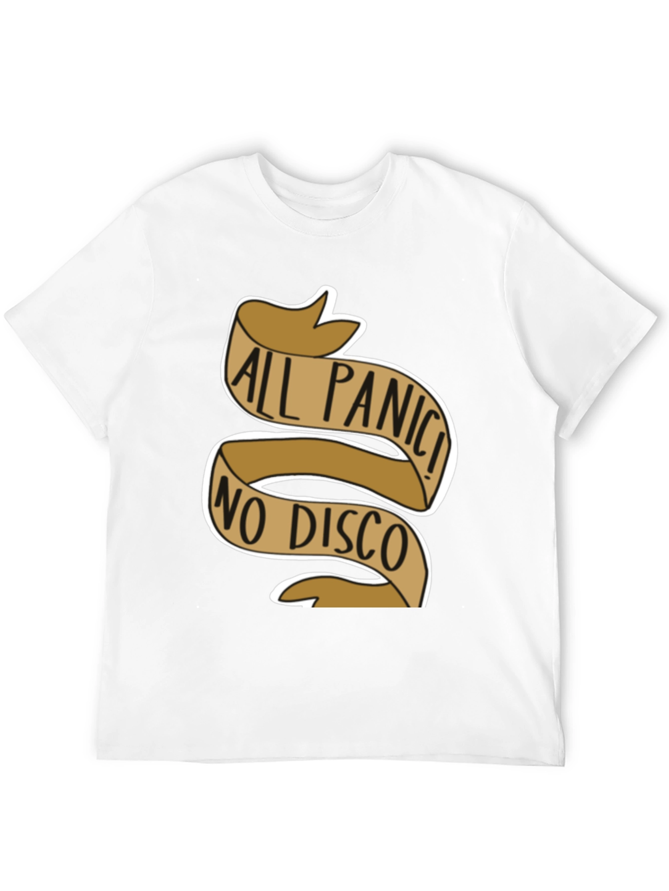 All Panic No Disco Graphic T-Shirt