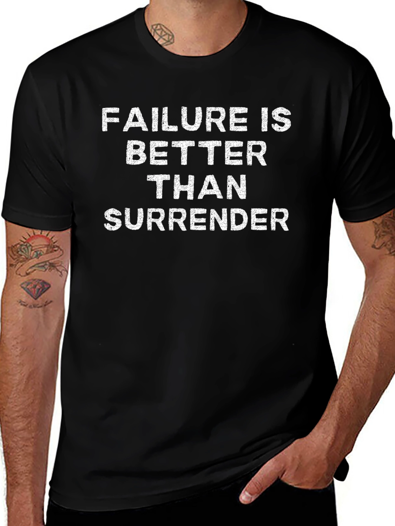 Failure is Better Than Surrender Graphic Tee