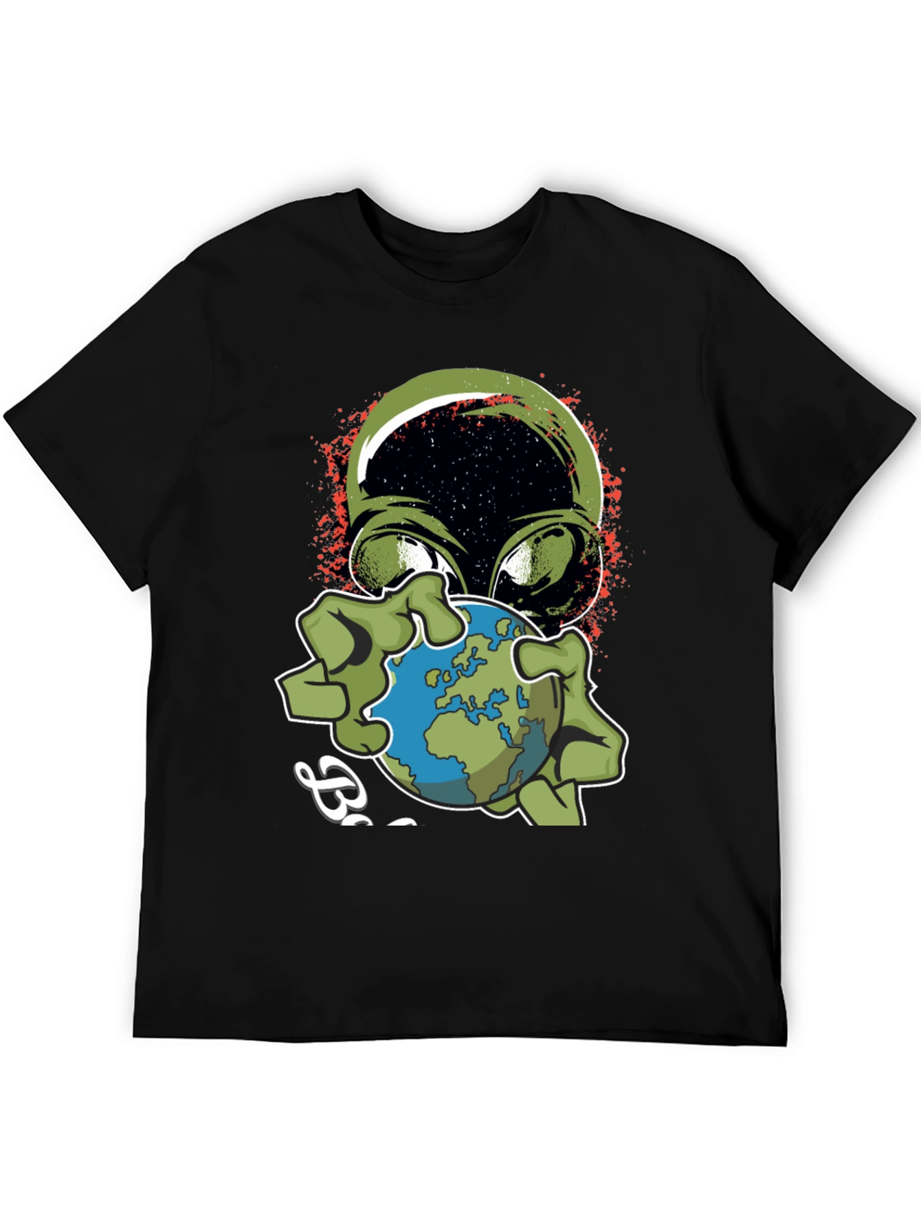 Alien Earth T-Shirt - Mens Graphic Tee