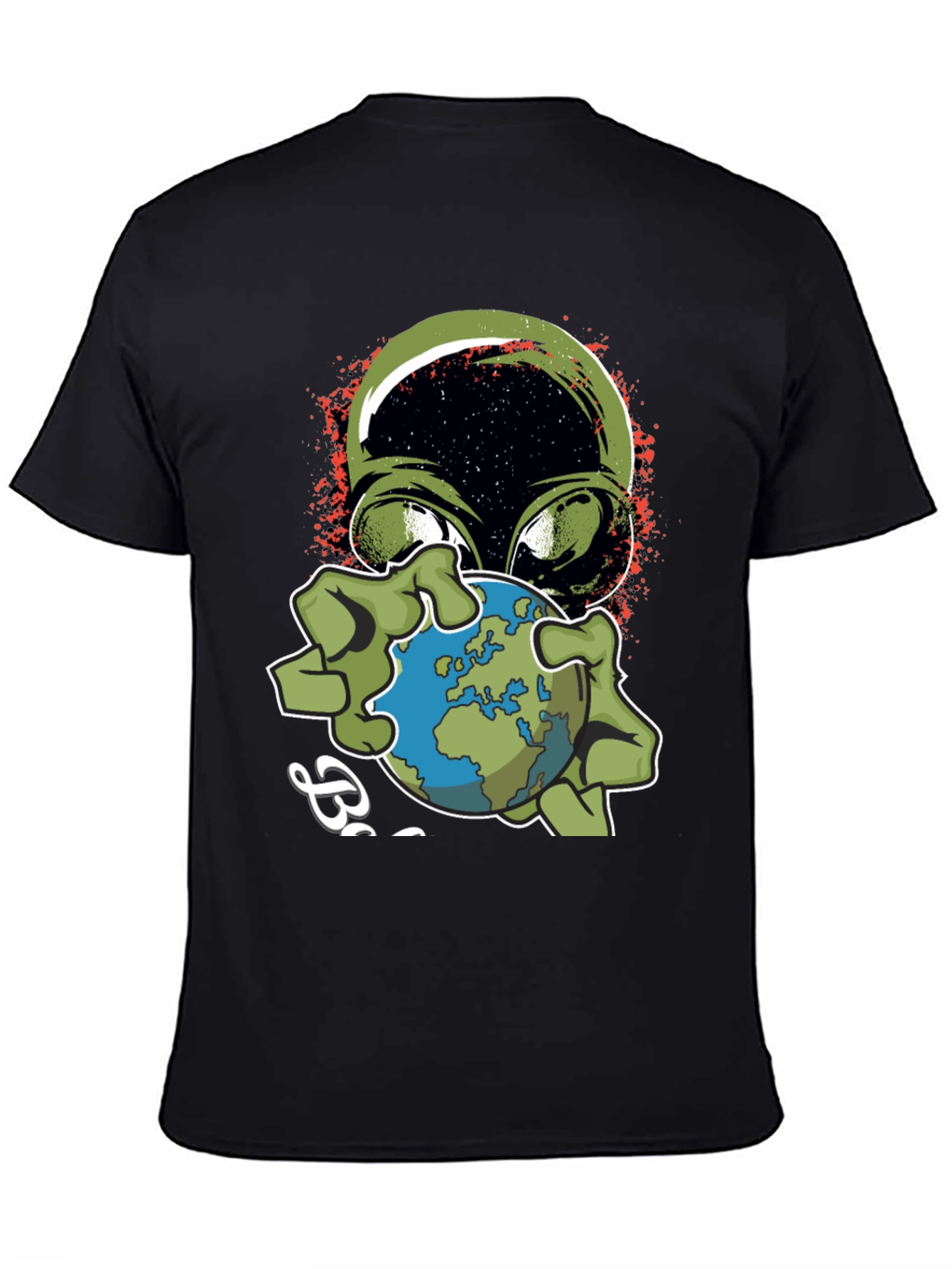 Alien Earth T-Shirt - Mens Graphic Tee