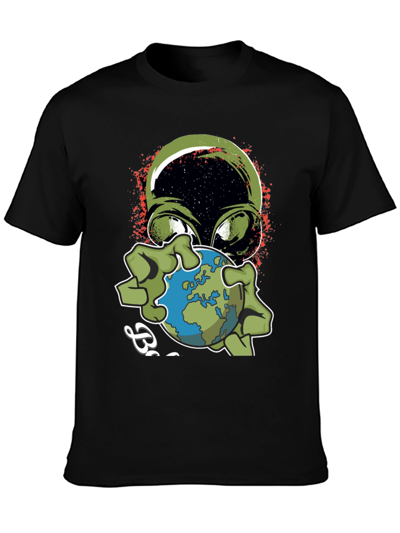 Alien Earth T-Shirt - Mens Graphic Tee