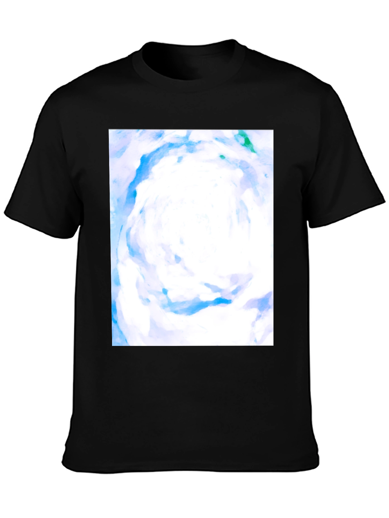 Abstract Art Black T-Shirt