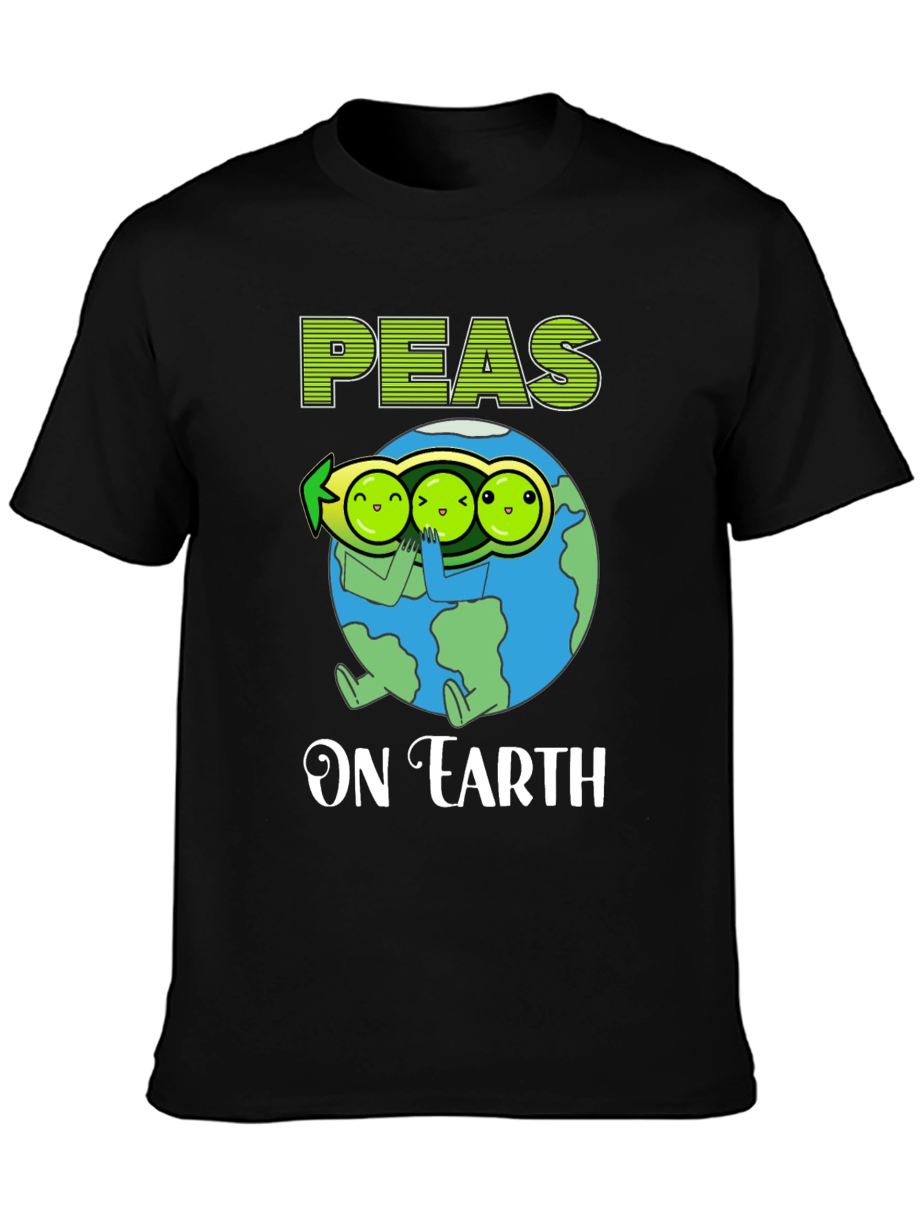 Peas On Earth Graphic T-Shirt