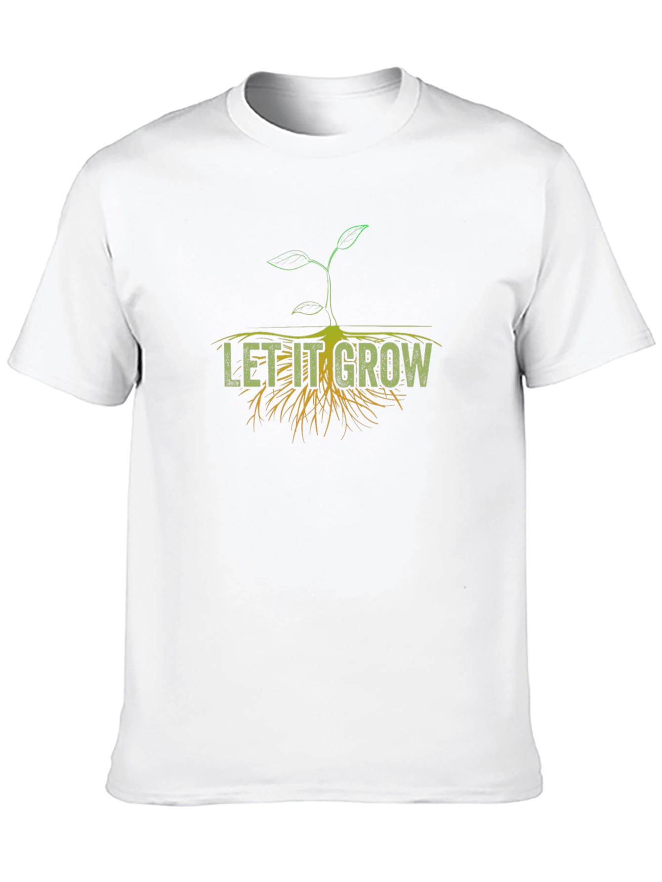 Let It Grow Graphic T-Shirt - Black Cotton Tee