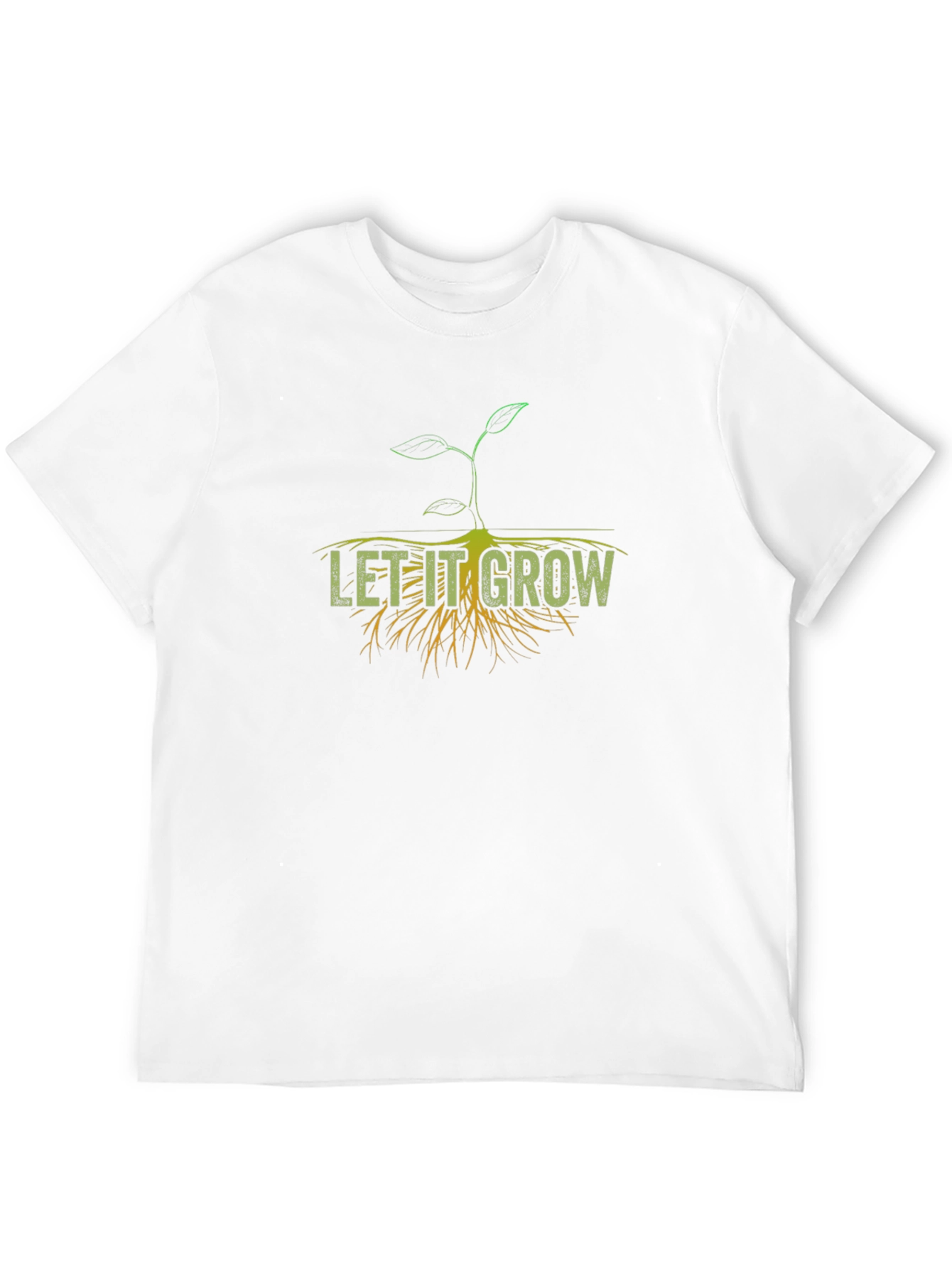 Let It Grow Graphic T-Shirt - Black Cotton Tee