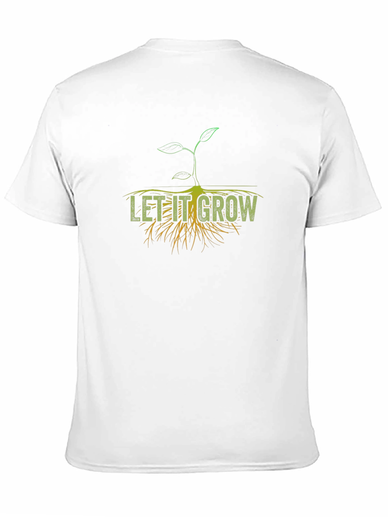 Let It Grow Graphic T-Shirt - Black Cotton Tee