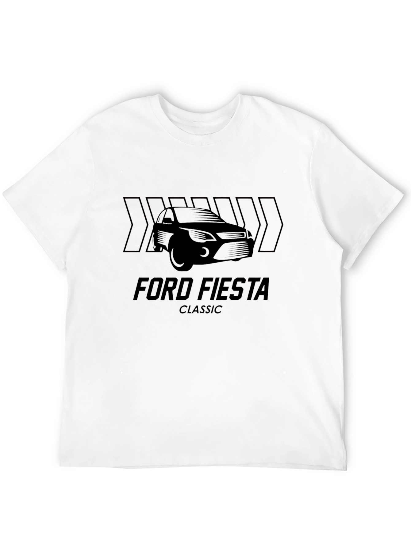 Ford Fiesta Classic T-Shirt - Mens Black Tee