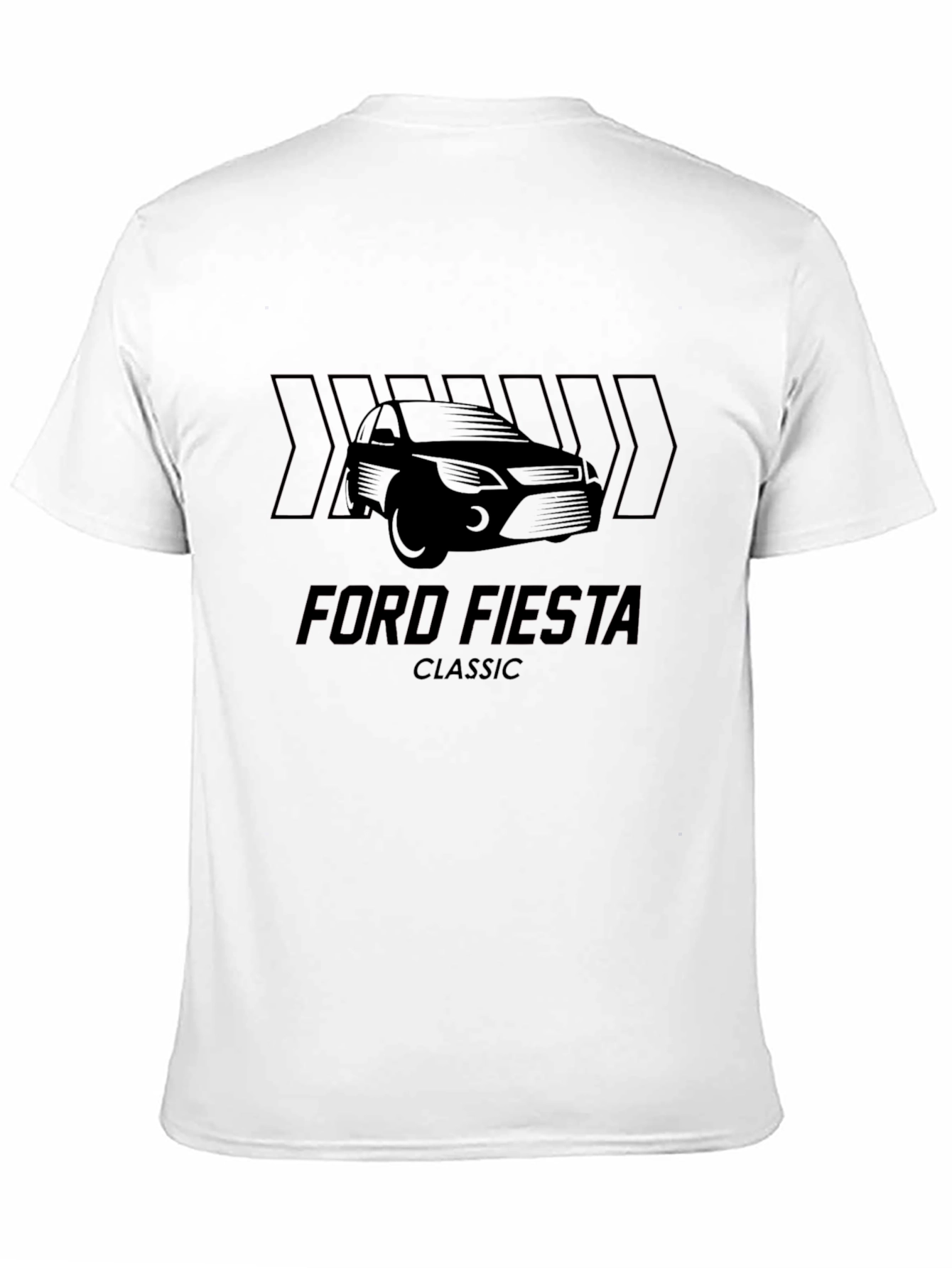 Ford Fiesta Classic T-Shirt - Mens Black Tee