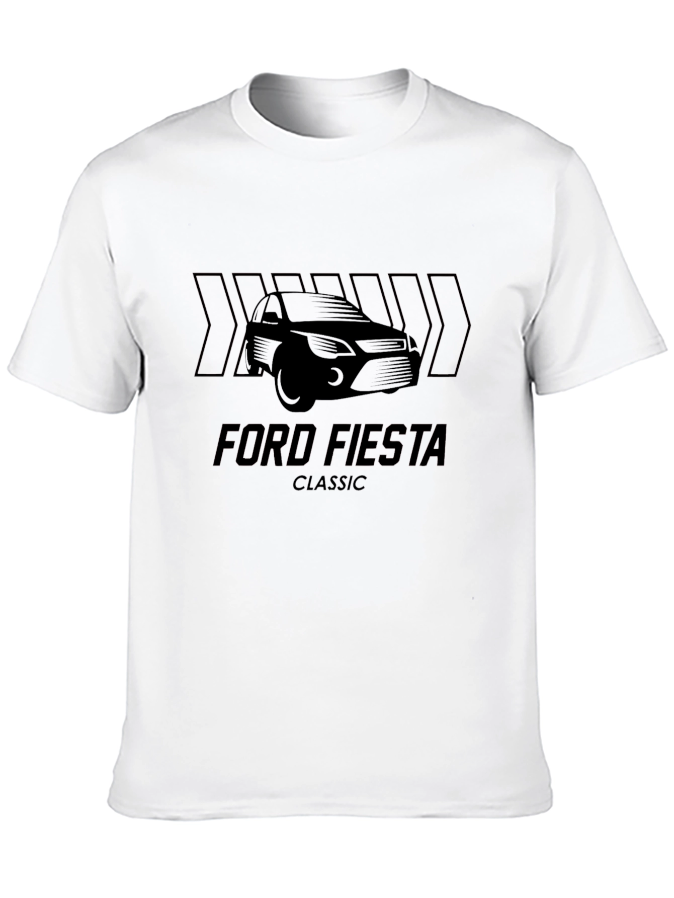 Ford Fiesta Classic T-Shirt - Mens Black Tee