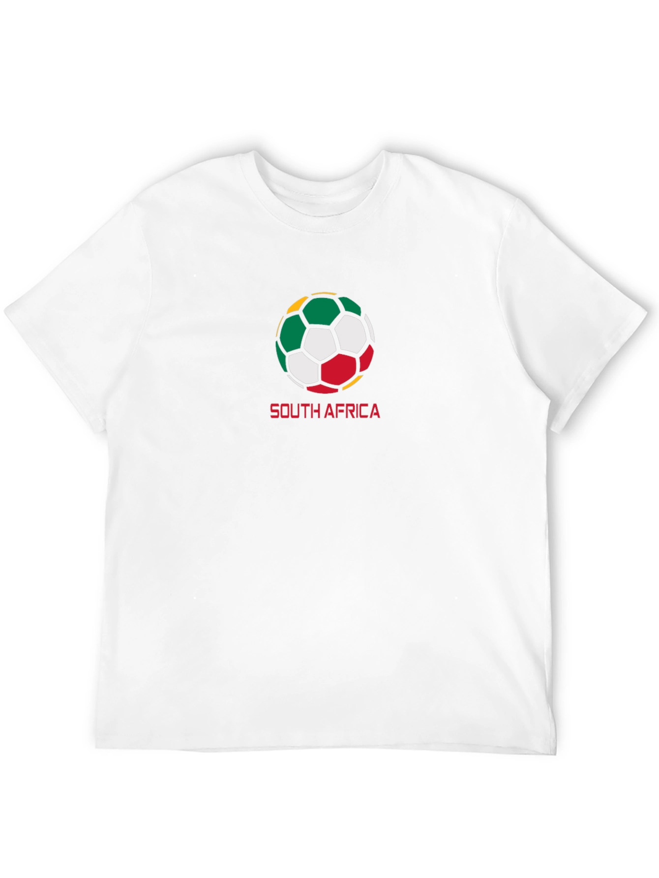 South Africa Soccer Ball Graphic Tee - Black