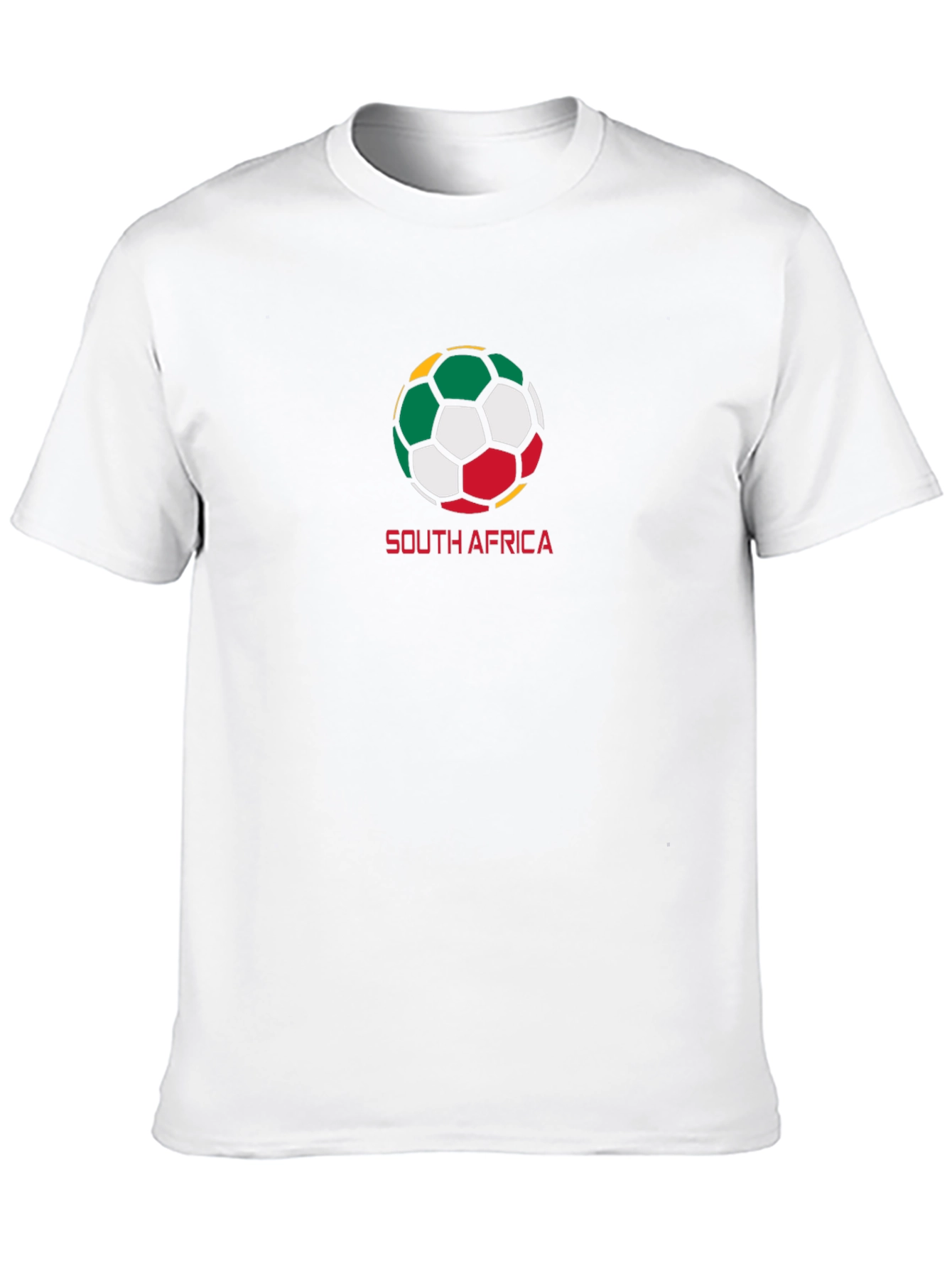 South Africa Soccer Ball Graphic Tee - Black