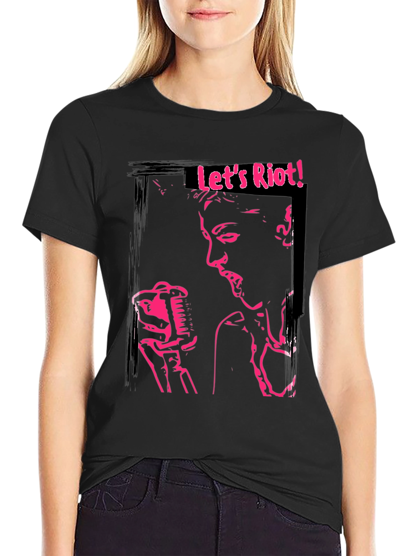 Lets Riot Graphic Tee