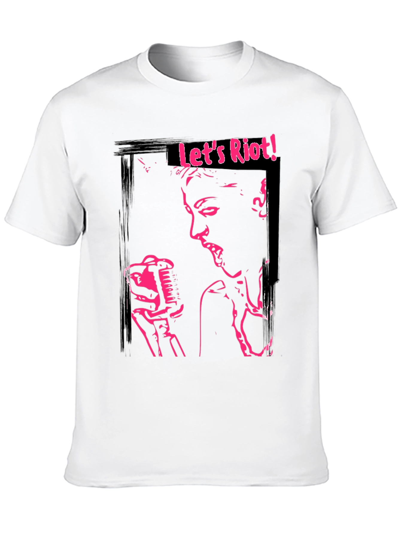 Lets Riot Graphic Tee