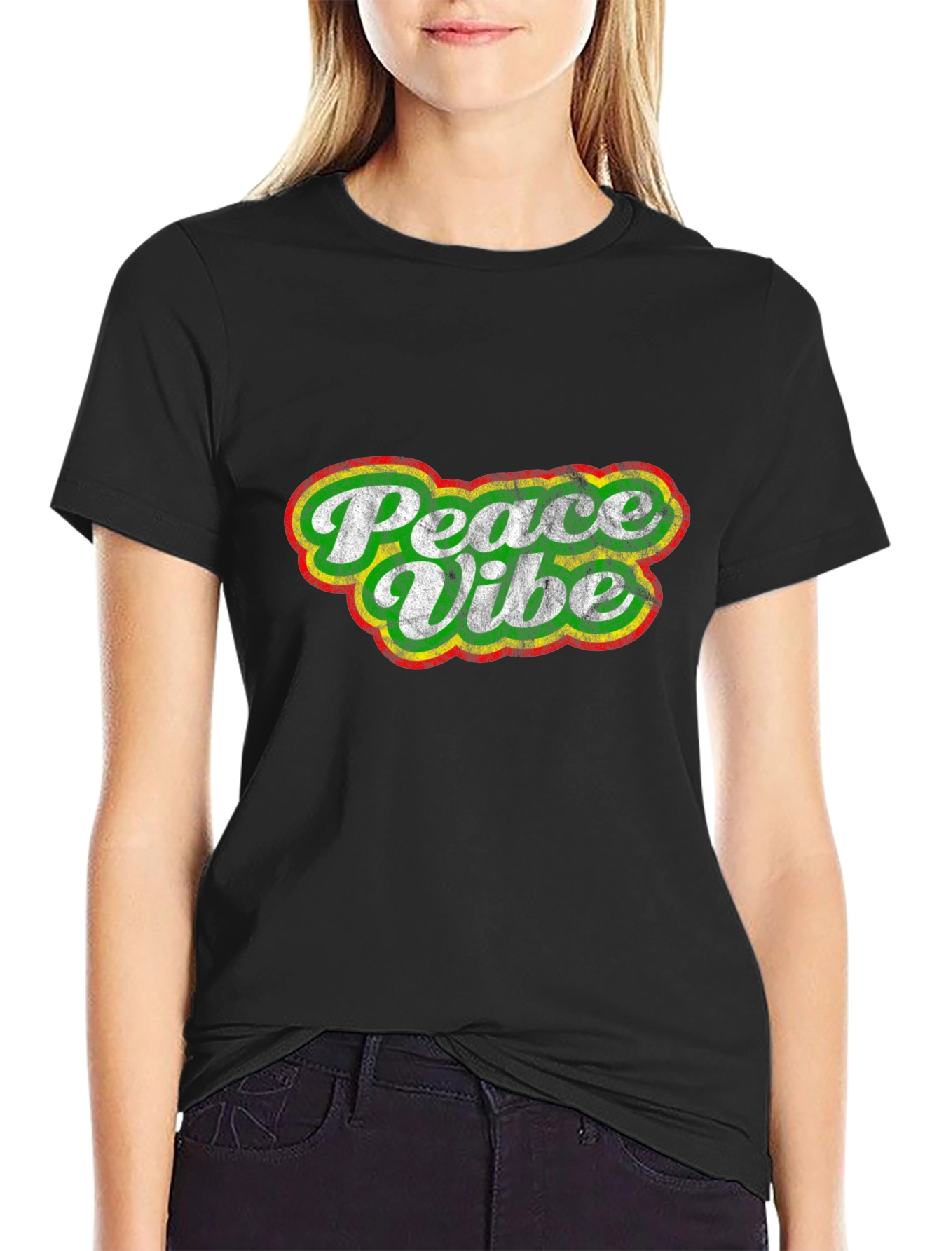 Peace Vibe Rasta T-Shirt