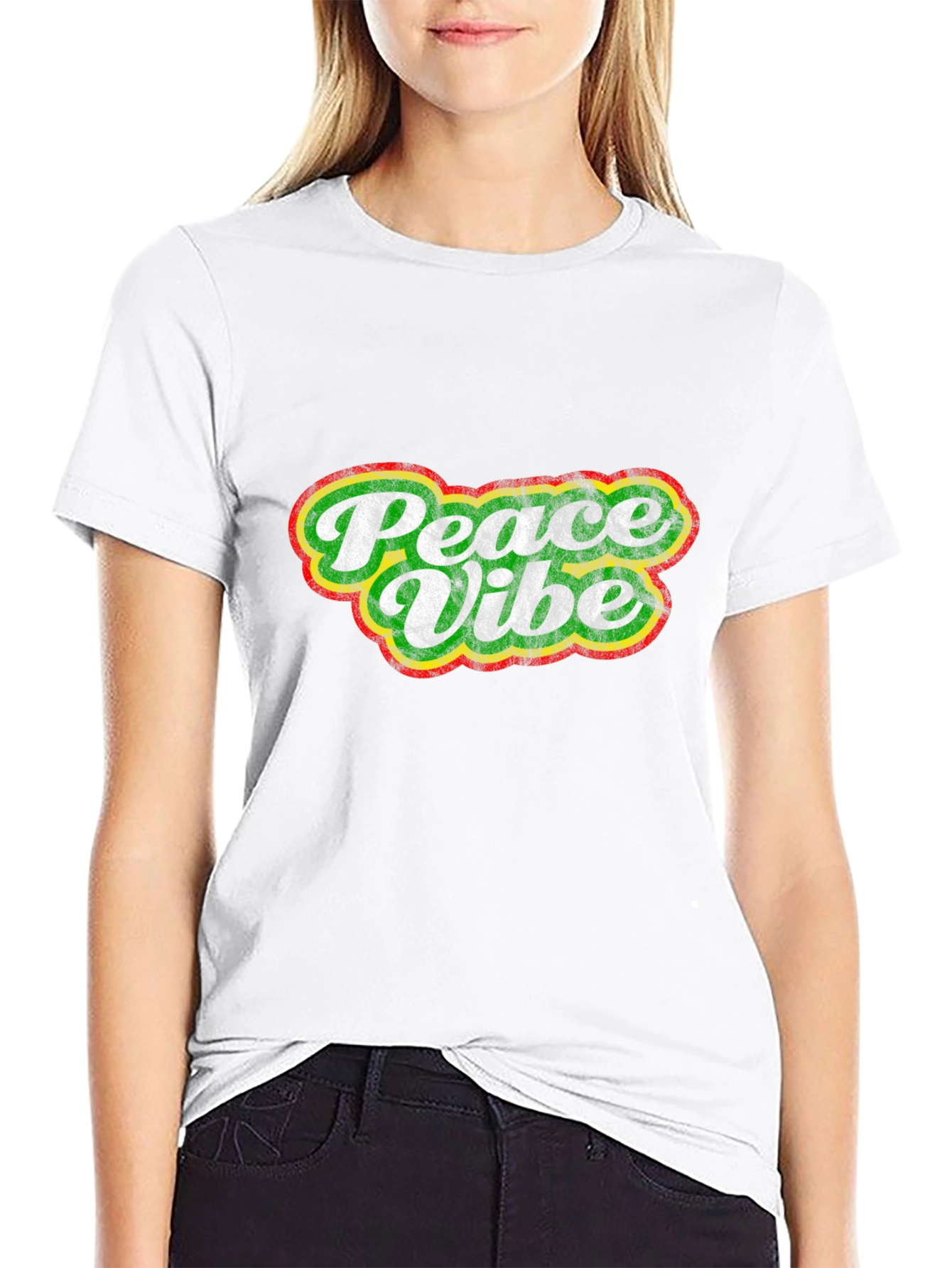 Peace Vibe Rasta T-Shirt