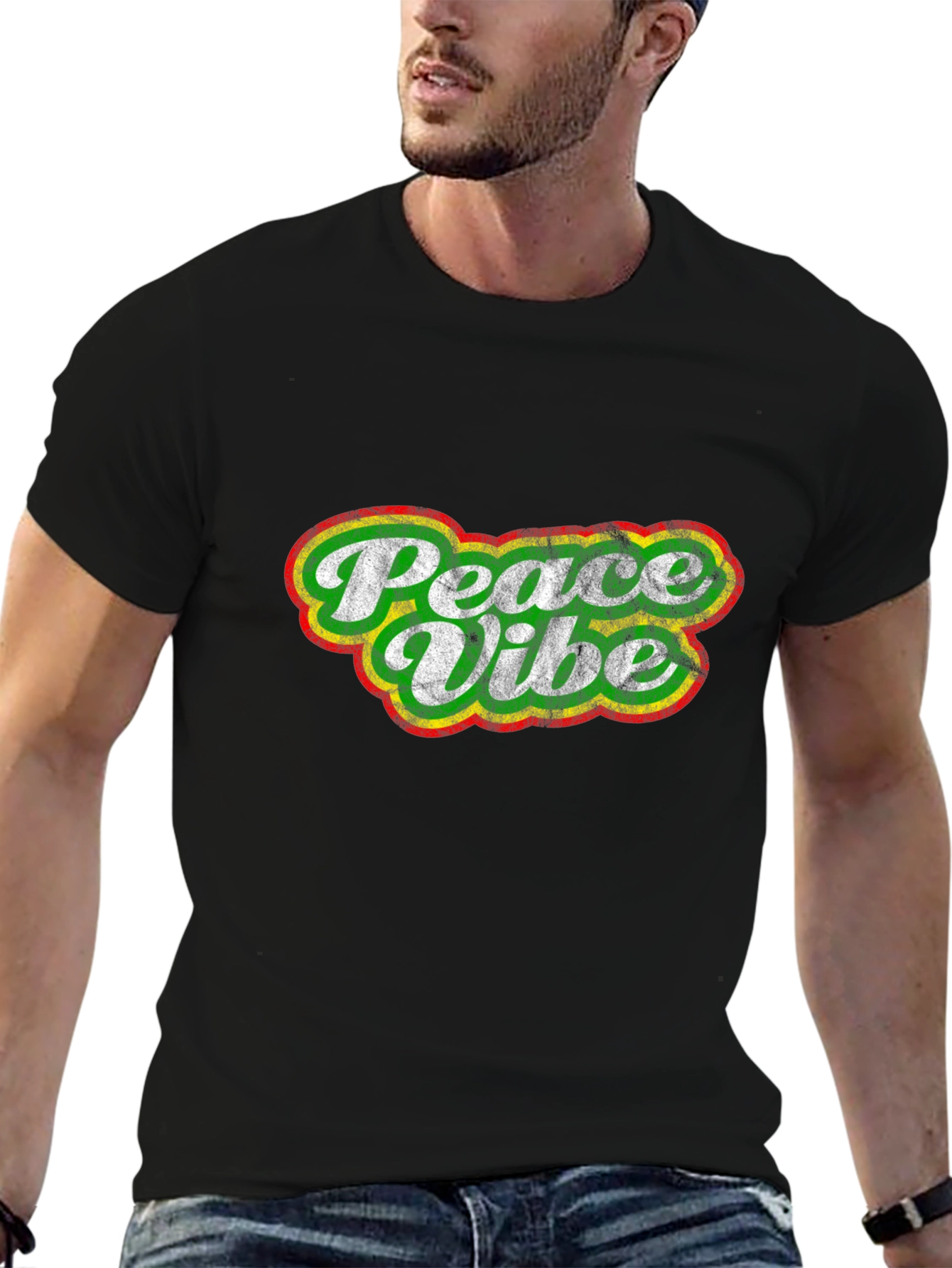 Peace Vibe Rasta T-Shirt