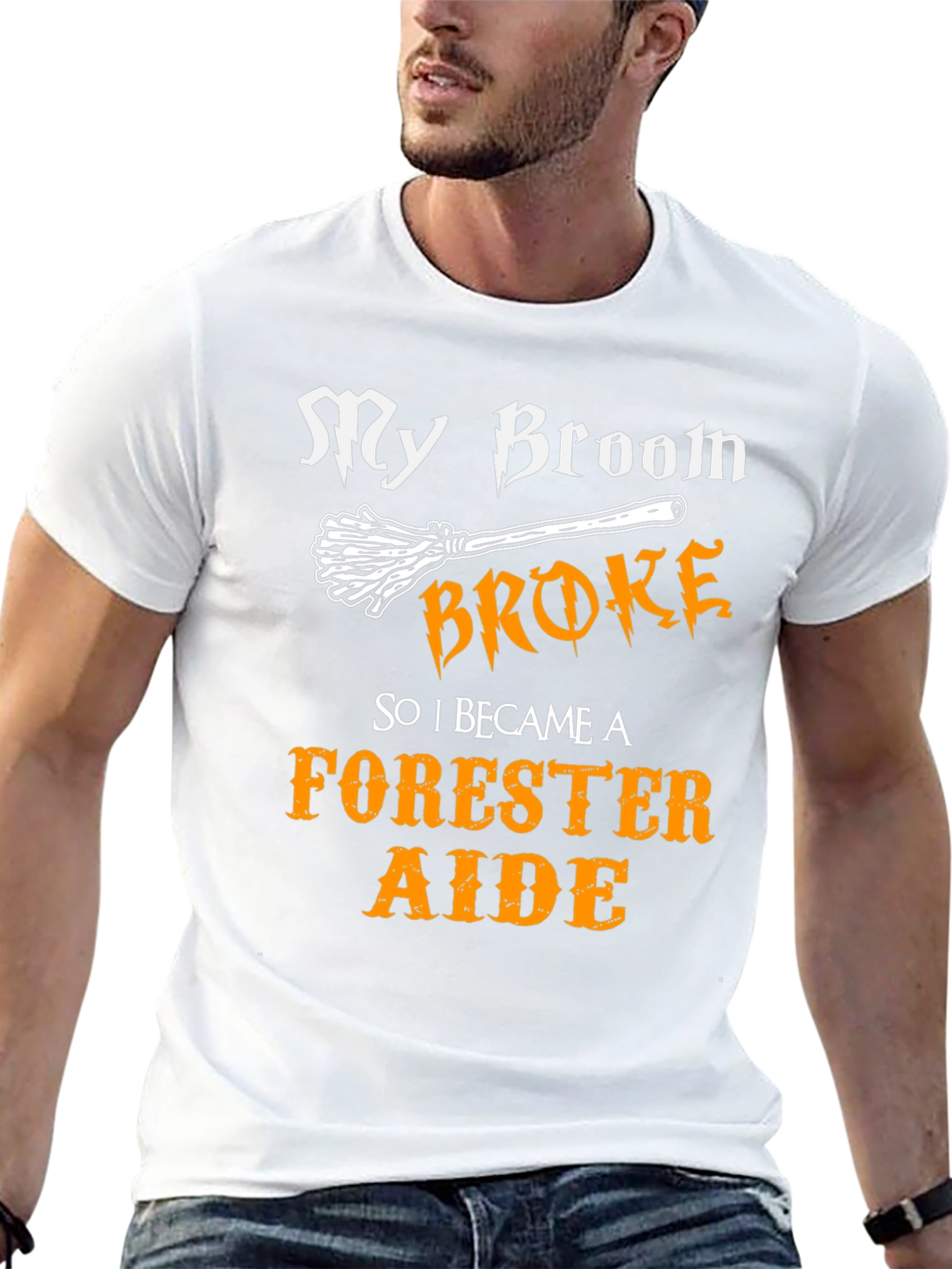 My Broom Broke - Forester Aide T-Shirt