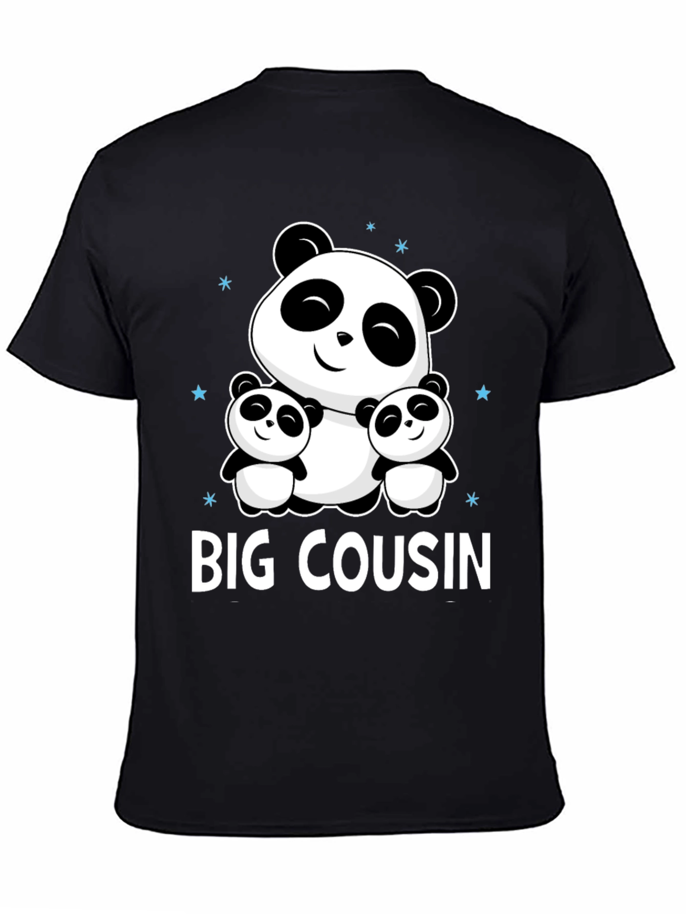 Big Cousin Panda Bear Graphic Tee