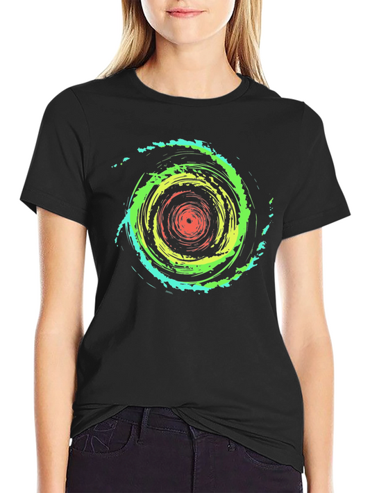 Vortex Graphic Tee - Mens Black T-Shirt