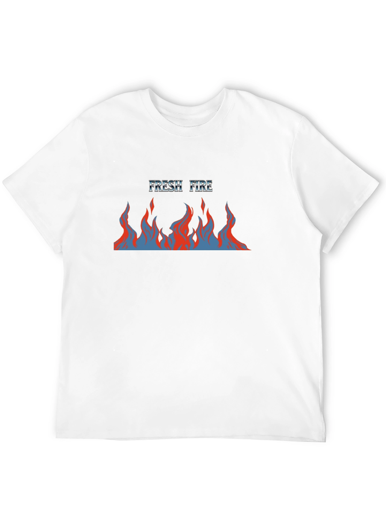 Fresh Fire Graphic Tee - Mens Black T-Shirt