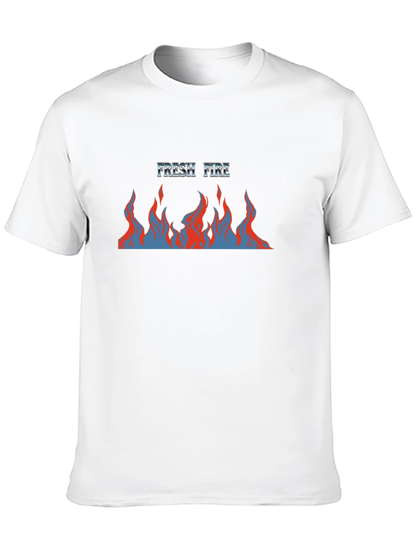 Fresh Fire Graphic Tee - Mens Black T-Shirt